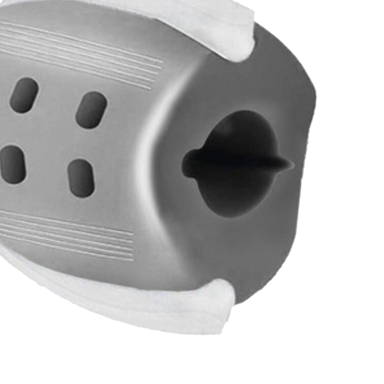 Jaw Exercise Facial Toner Exerciser Jaw Line Jawline Trainer Gray 50lbs