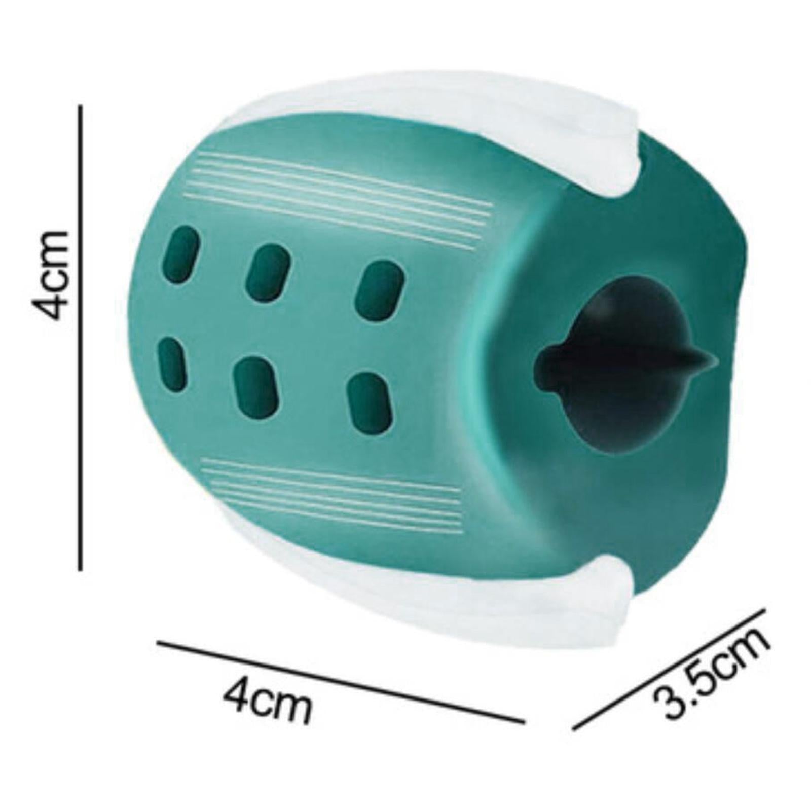 Jaw Exercise Facial Toner Exerciser Jaw Line Jawline Trainer Cyan 40lbs