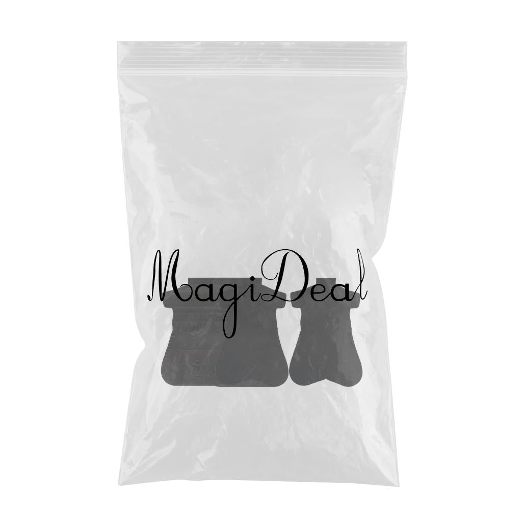 50pcs/set Disposable Back Shaped DIY Back Paper Non-woven Fabric Black