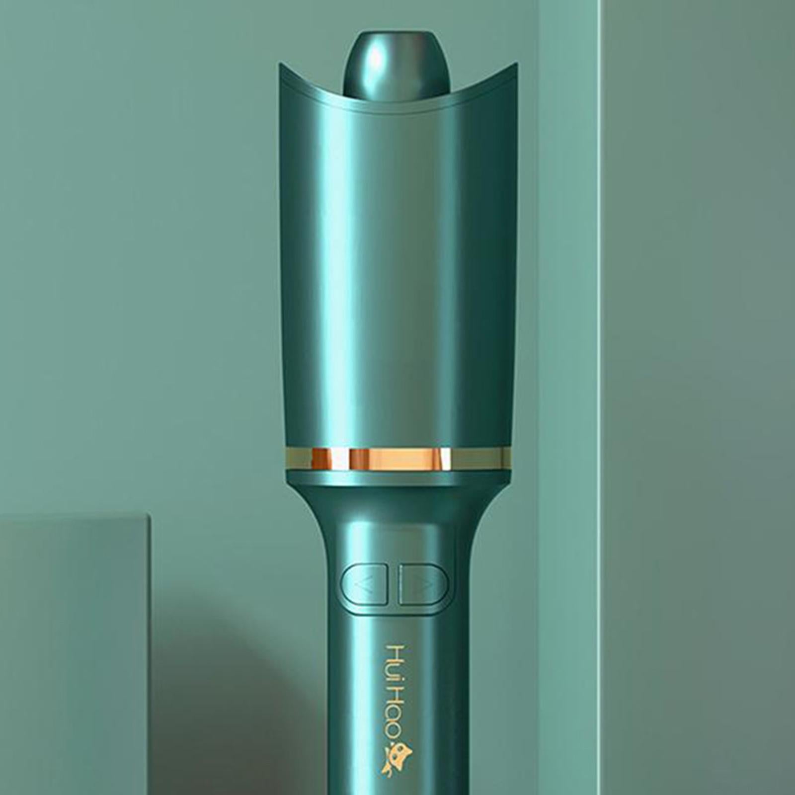 Automatic Hair Curler Auto Rotating Curling Iron for Salon Home EU Green