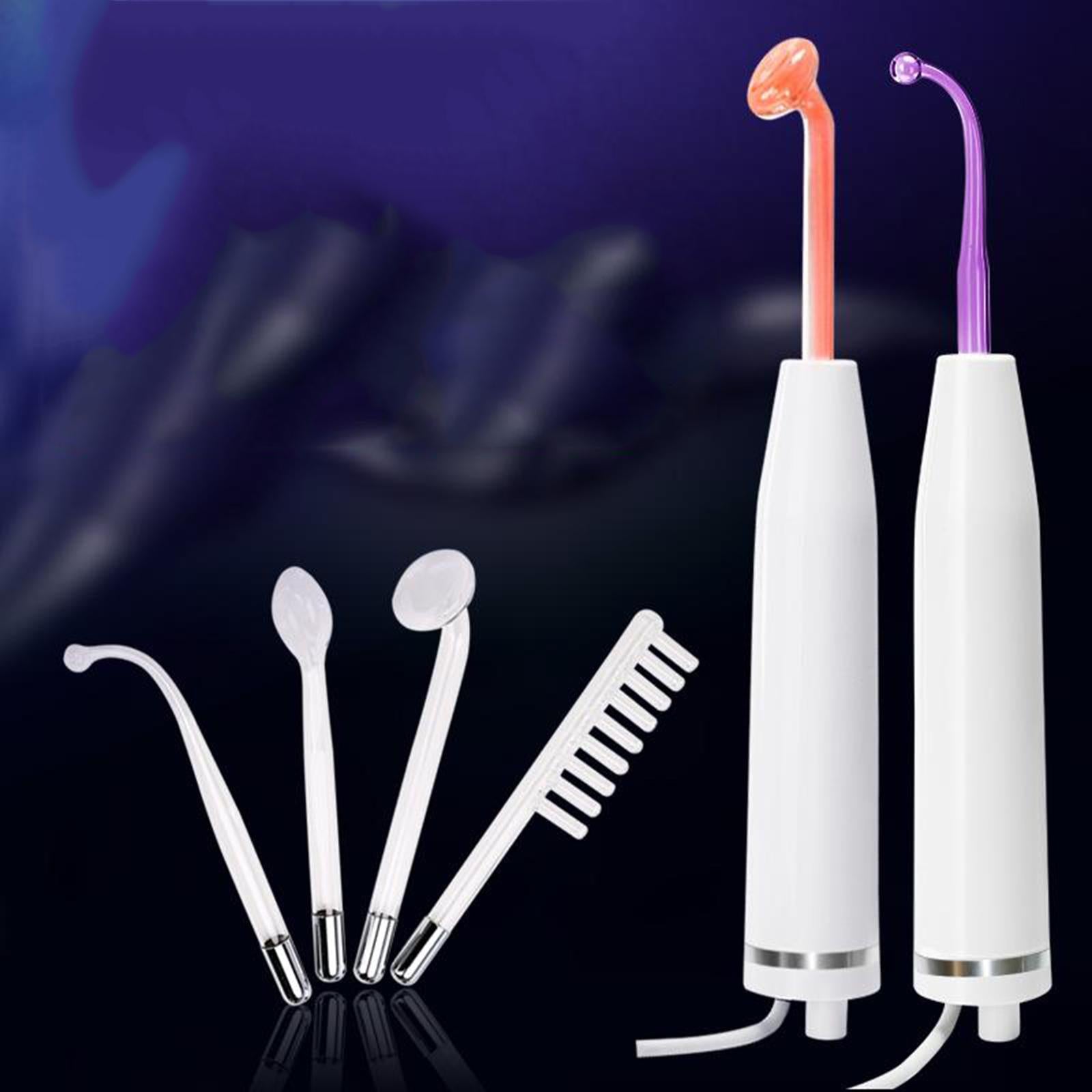 Portable 4 in 1 High Frequency Skin Tightening Facial Machine Home SPA White