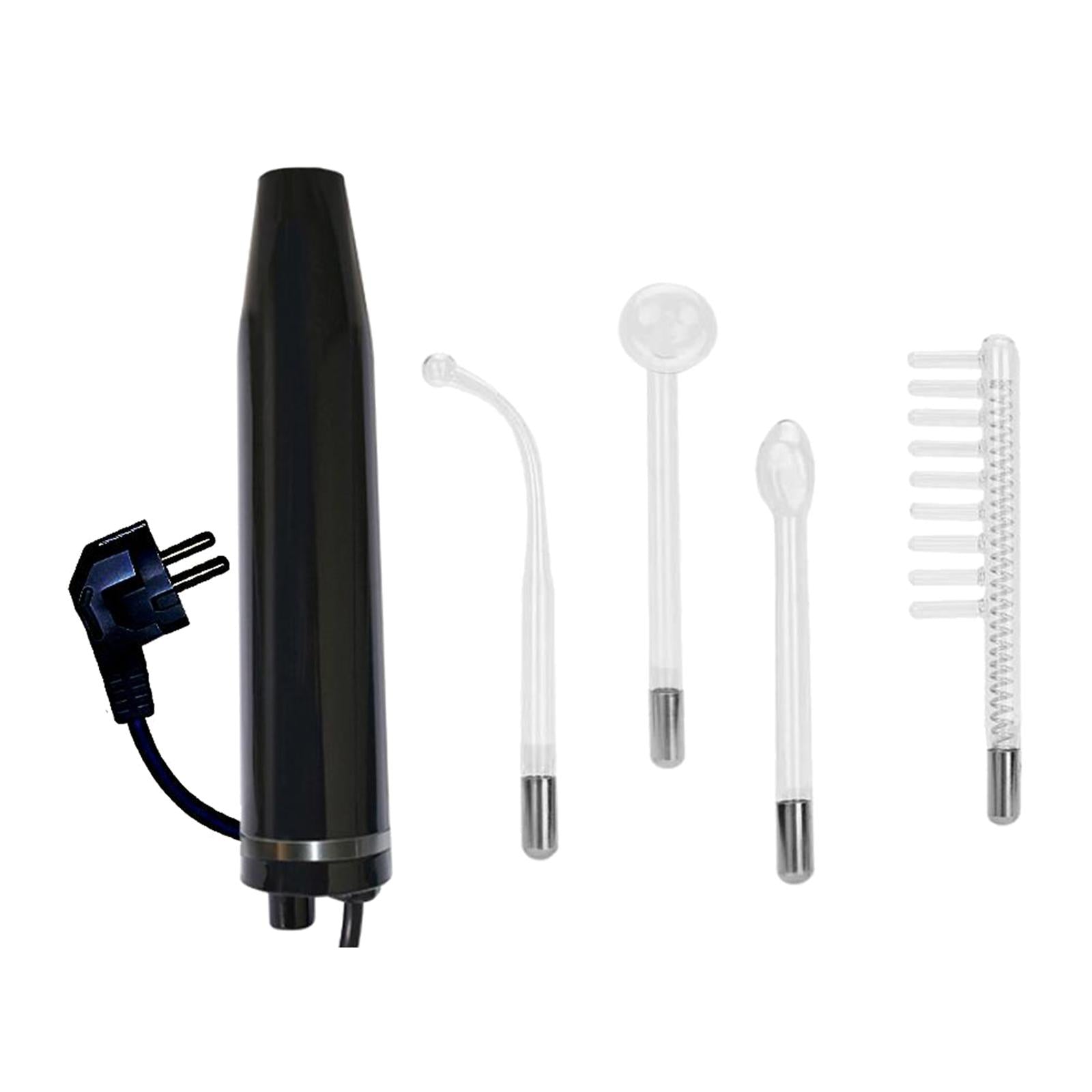 Portable 4 in 1 High Frequency Skin Tightening Facial Machine Home SPA Black