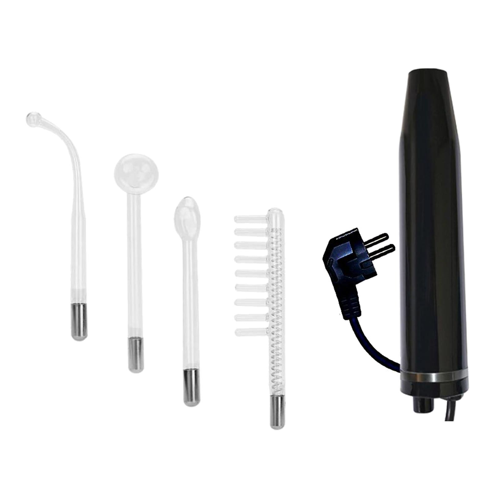 Portable 4 in 1 High Frequency Skin Tightening Facial Machine Home SPA Black