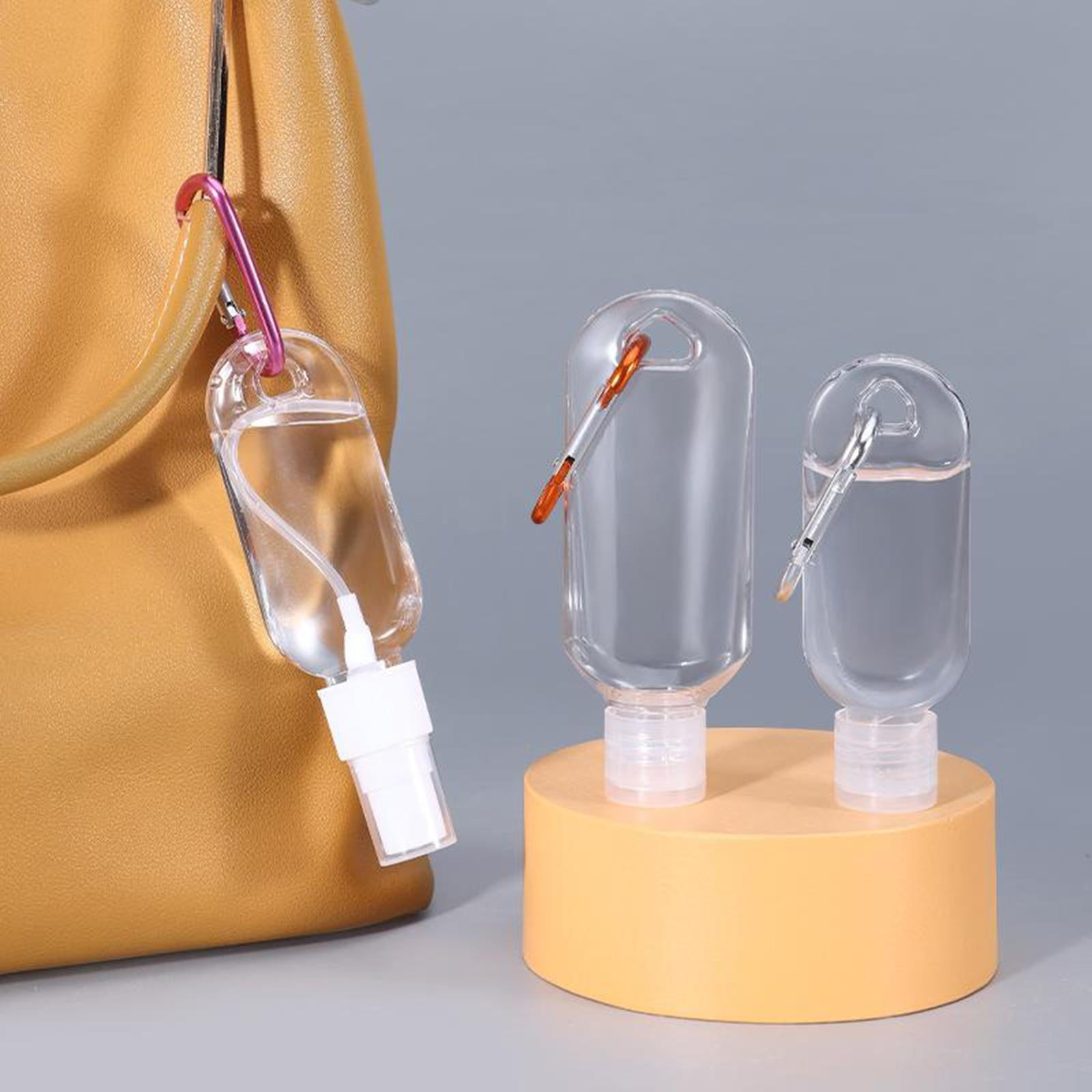 Travel Plastic Bottles 50ml/30ml Containers Trip Toiletries 30ml Squeeze