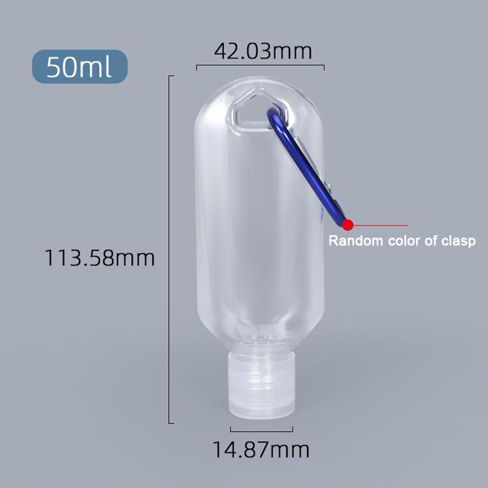 Travel Plastic Bottles 50ml/30ml Containers Trip Toiletries 50ml Squeeze