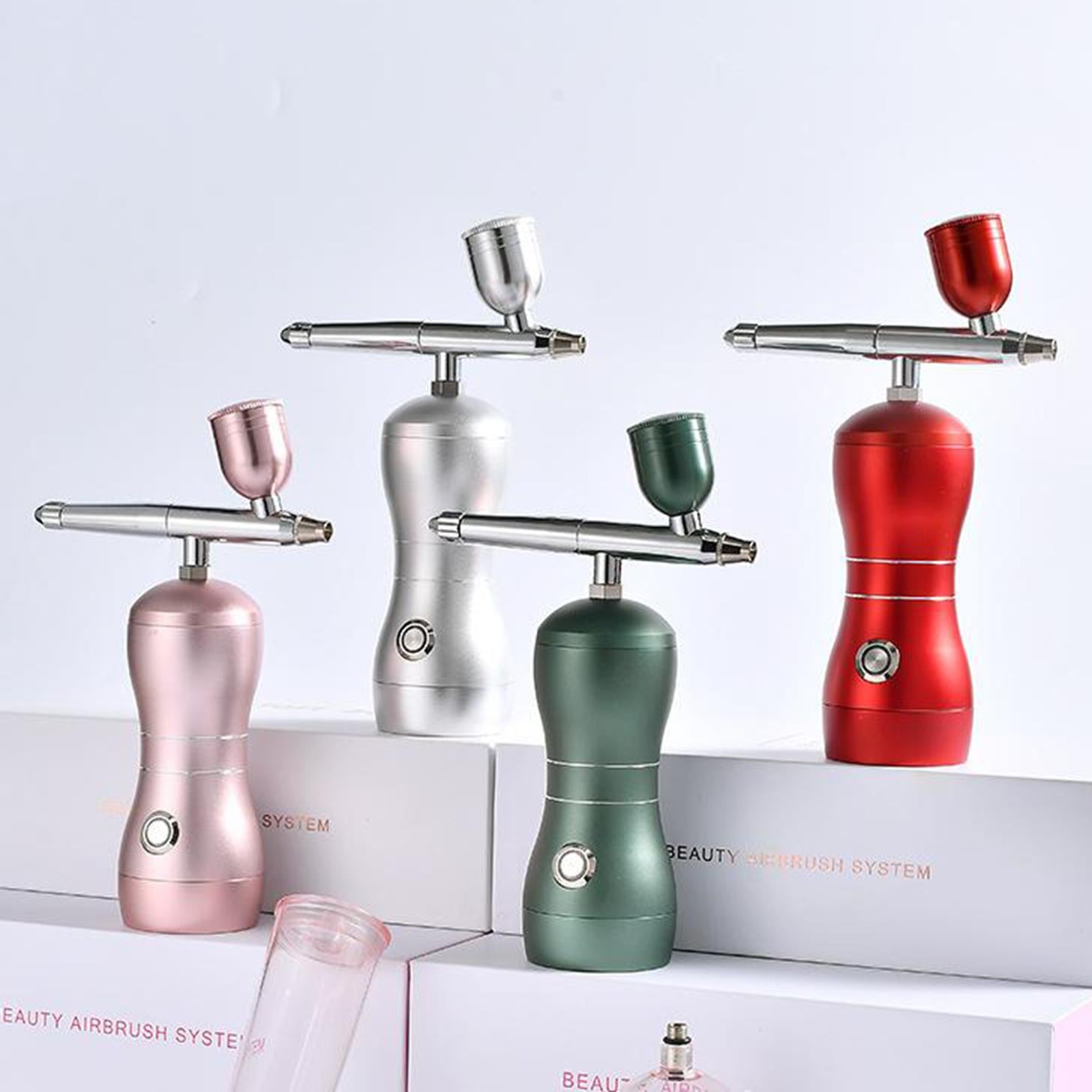 High Pressure Nano Facial Spray Gun for Facial Moisturizing Wrinkle Remove Dark green