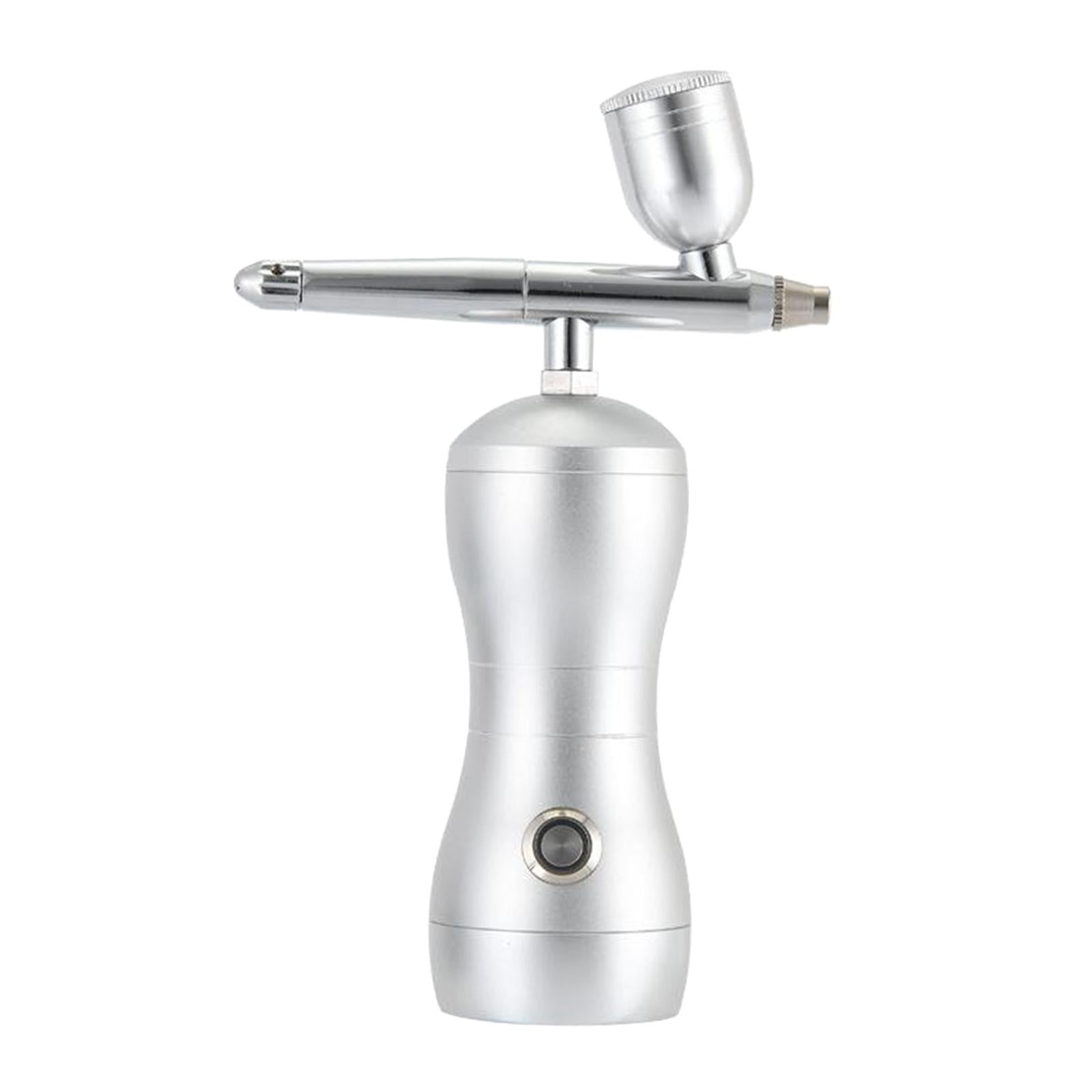 High Pressure Nano Facial Spray Gun for Facial Moisturizing Wrinkle Remove silver