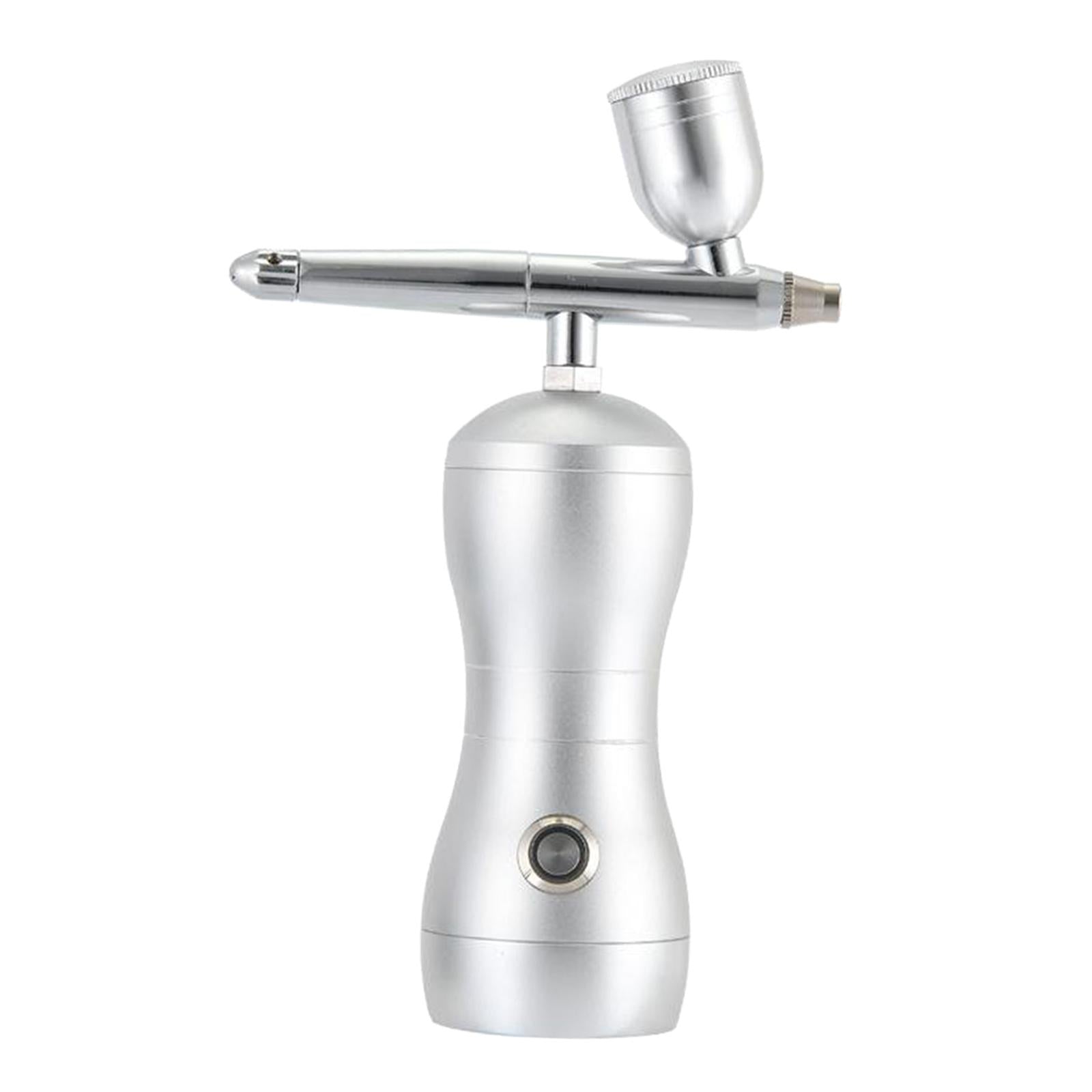 High Pressure Nano Facial Spray Gun for Facial Moisturizing Wrinkle Remove silver