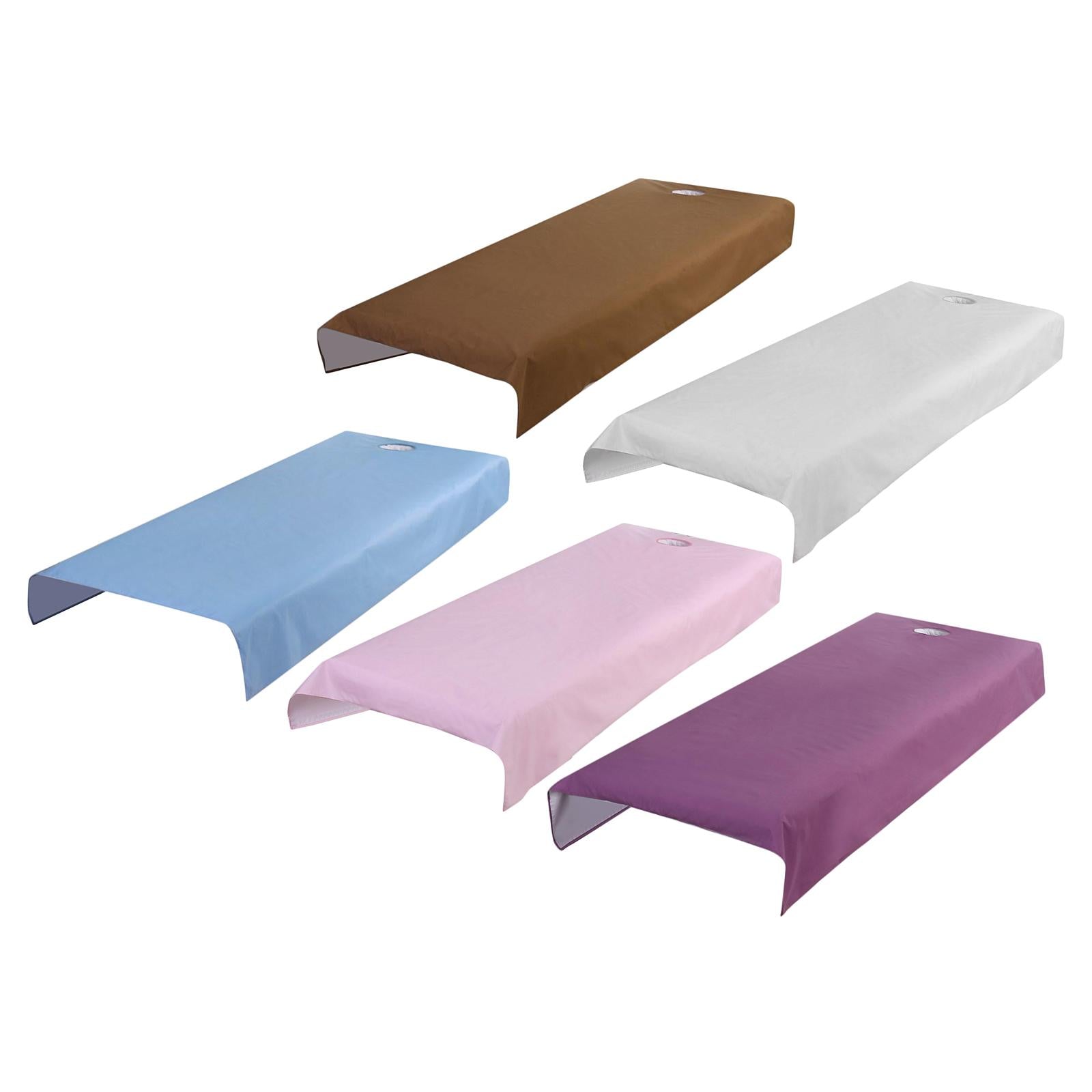 Professional Waterproof Massage Bed Table Cover Anti-oil Spa Sheets White