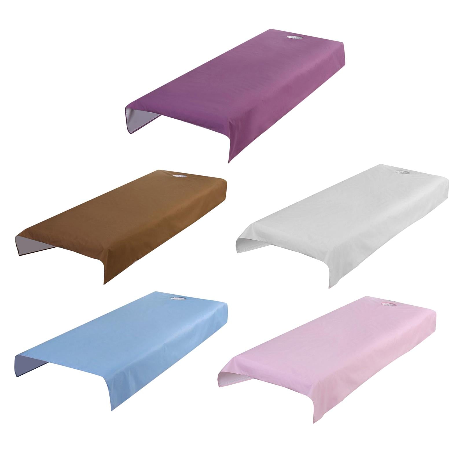 Professional Waterproof Massage Bed Table Cover Anti-oil Spa Sheets White