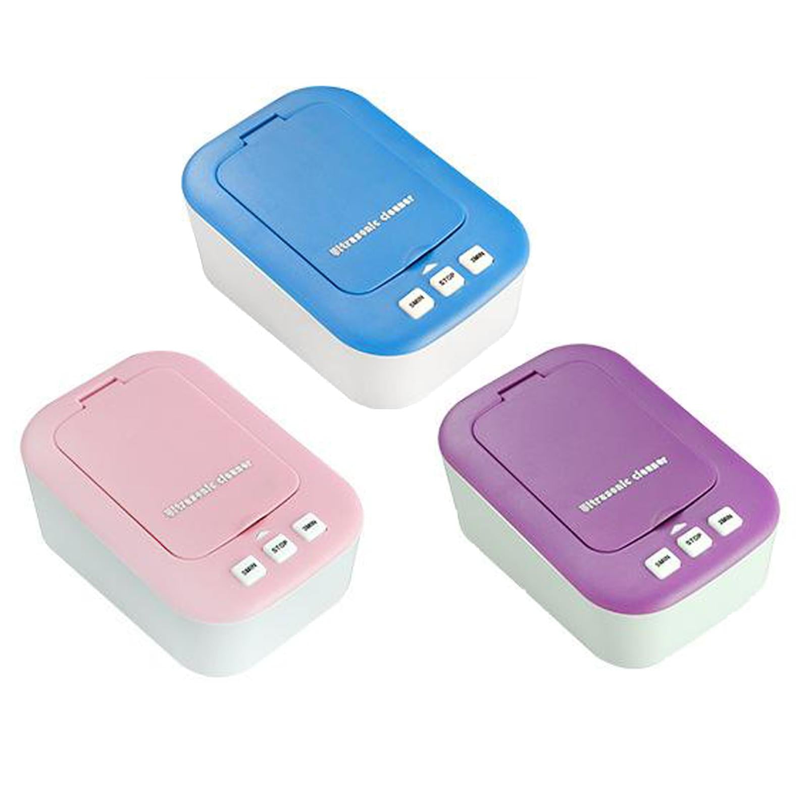 Contact Lens Cleaner Machine Fast Vibration for Soft Lens RGP Lens blue