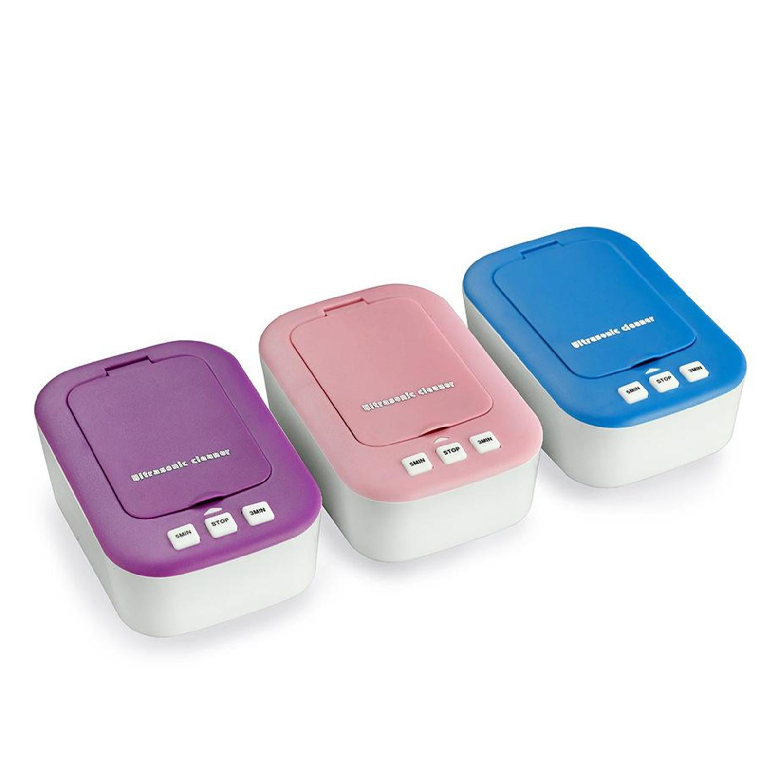 Contact Lens Cleaner Machine Fast Vibration for Soft Lens RGP Lens blue