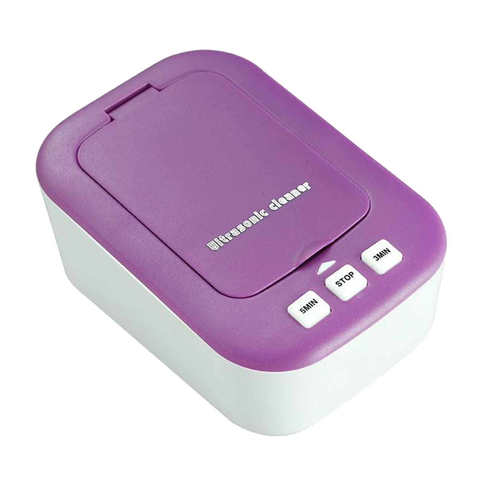 Contact Lens Cleaner Machine Fast Vibration for Soft Lens RGP Lens purple