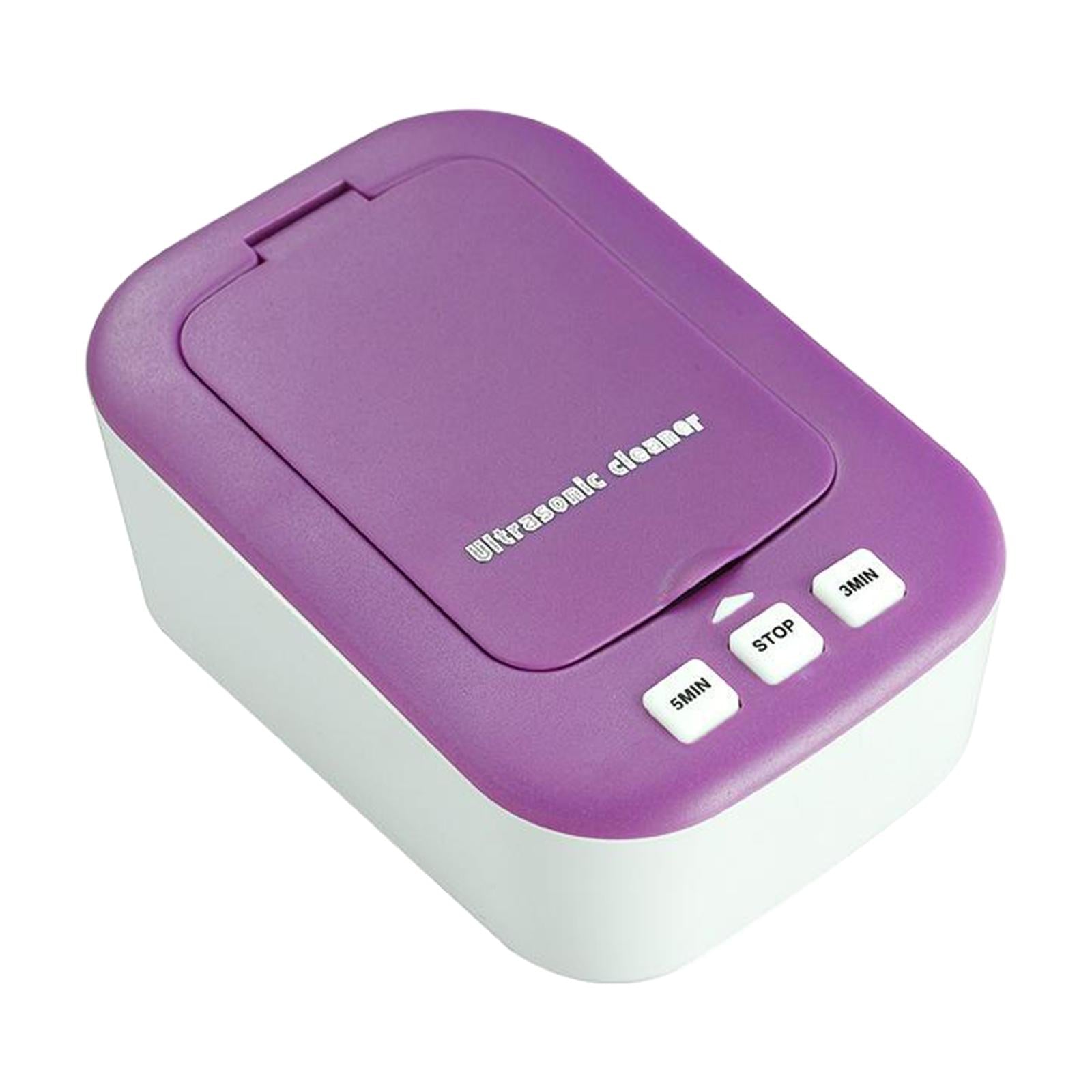 Contact Lens Cleaner Machine Fast Vibration for Soft Lens RGP Lens purple