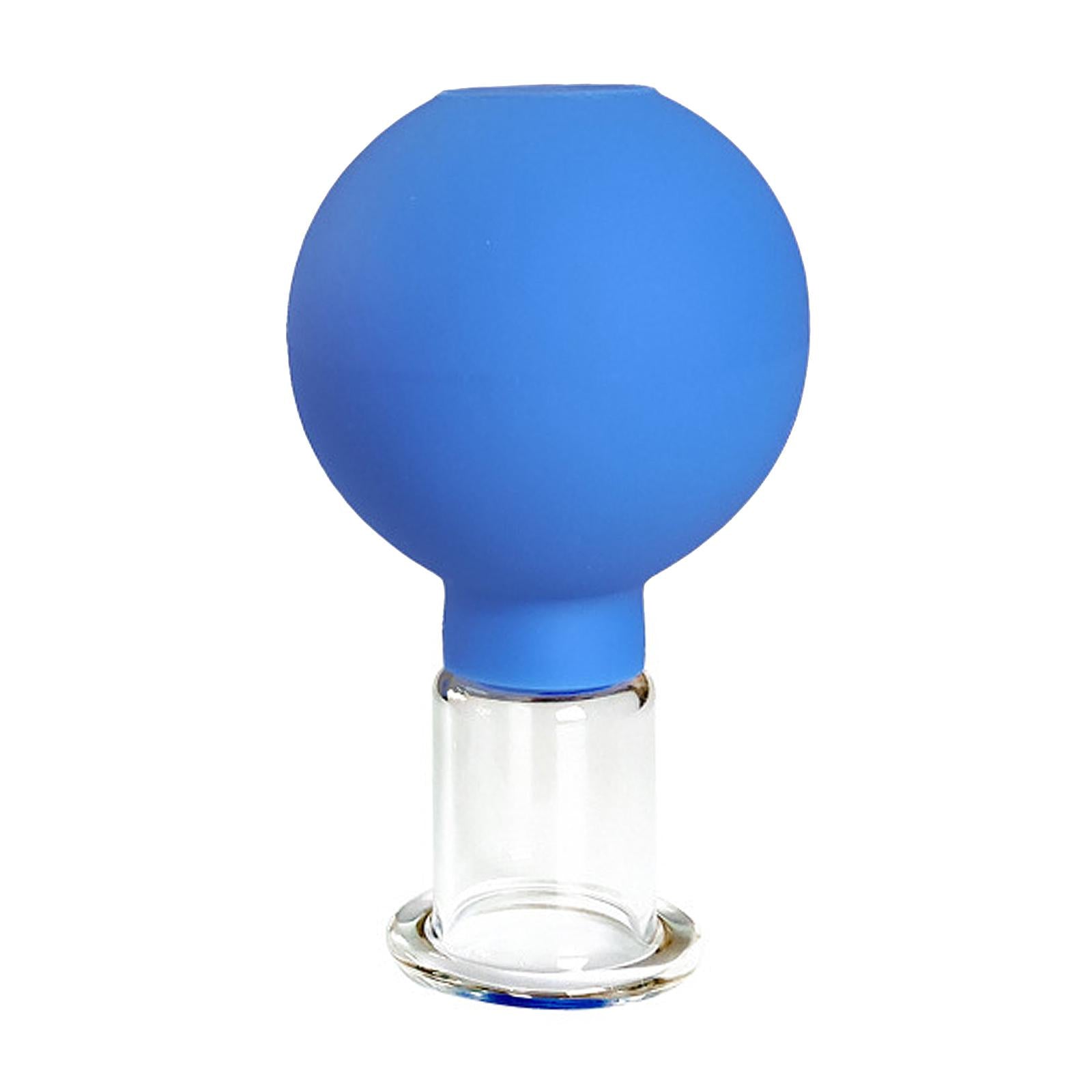 Glass Safety Vacuum Cupping for Massage Back Face Arm Back Chineses Therapy 1.37inch