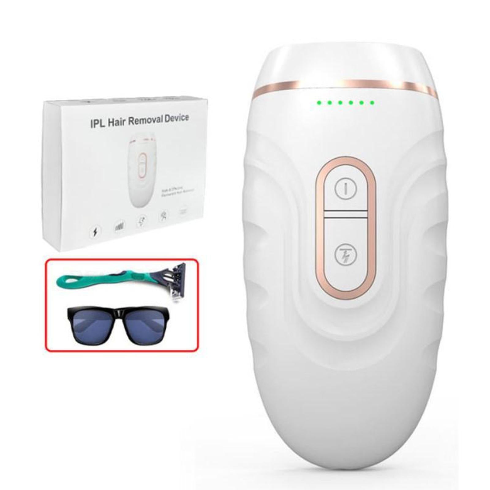Laser Hair Removal 999999 Pulses Permanent Hair Removal Device for Home US White