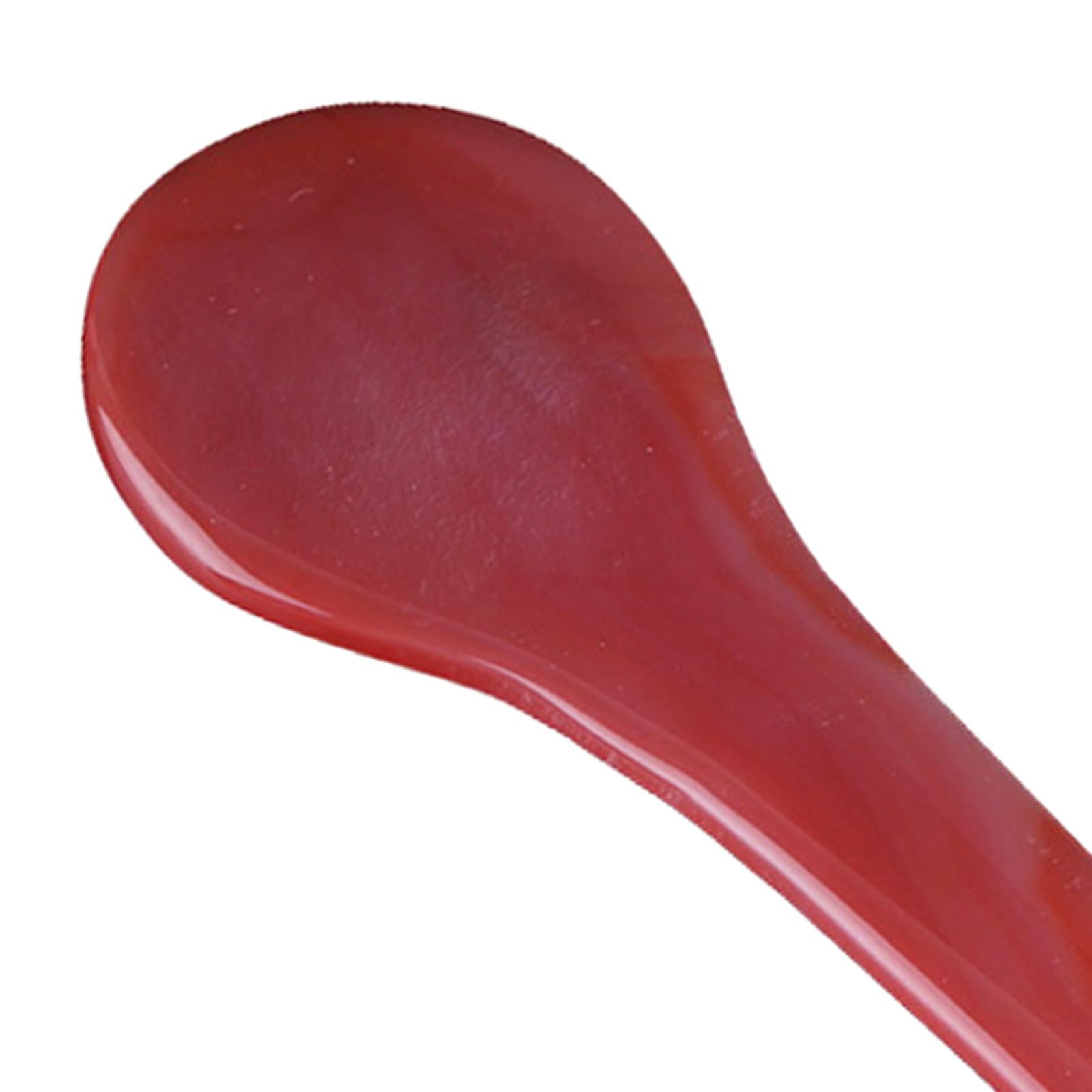 Red Jade Roller Gua Sha Scraping Massage Face Facial Tool Shape 06