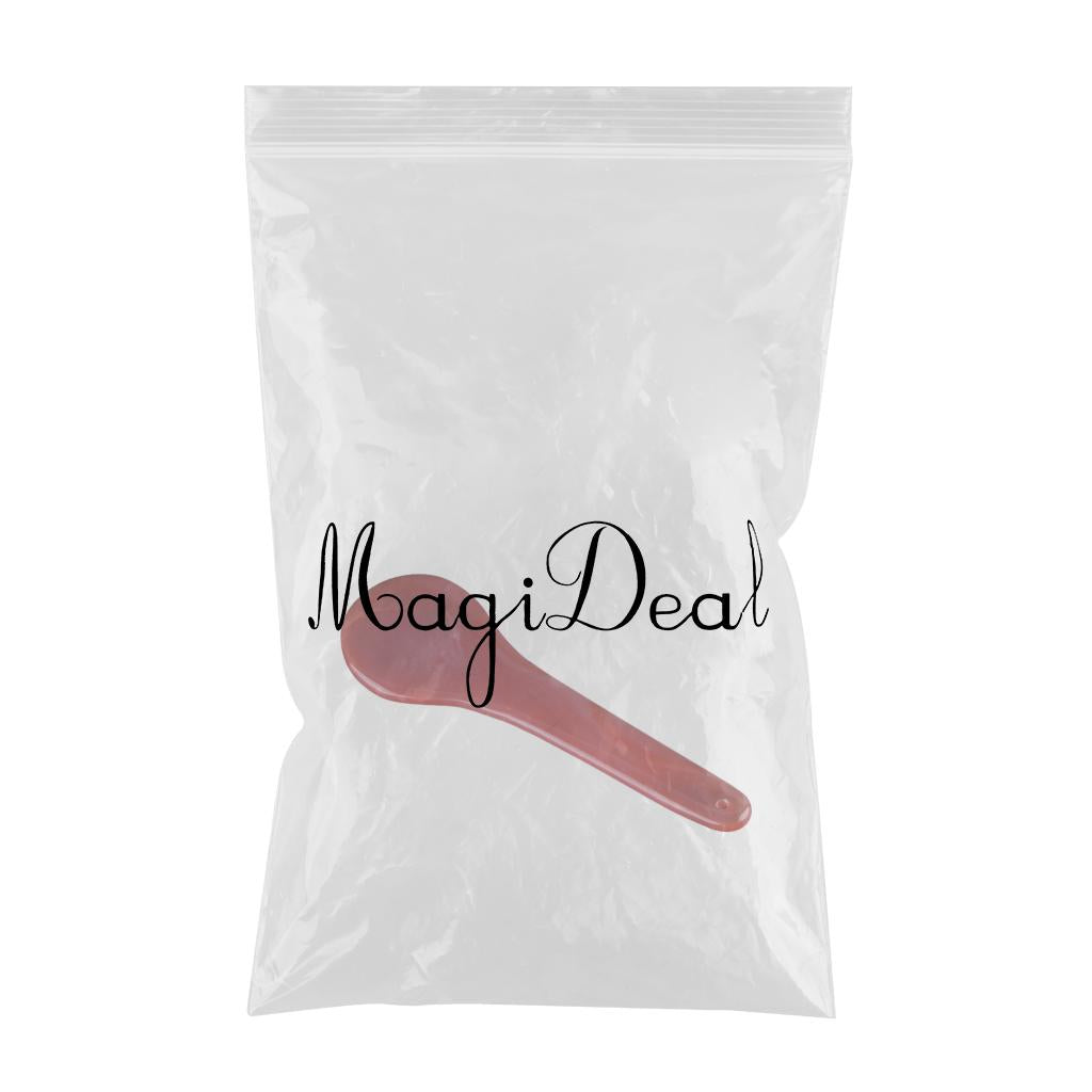 Red Jade Roller Gua Sha Scraping Massage Face Facial Tool Shape 06