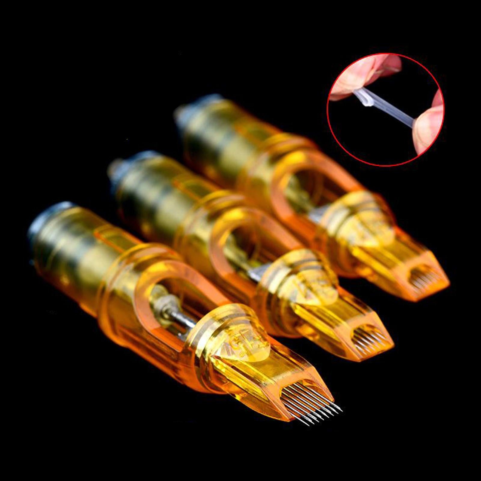 Professional Disposable Standard Tattoo Makeup Needles Cartridges 1205RL