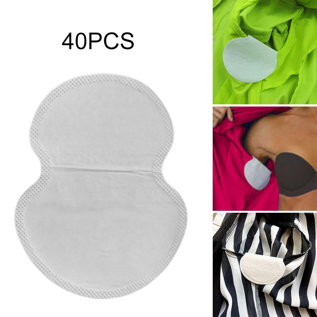 Summer Under Arm Sweat Pad Stickers Antiperspirant Guard Sheet Shield 40Pcs