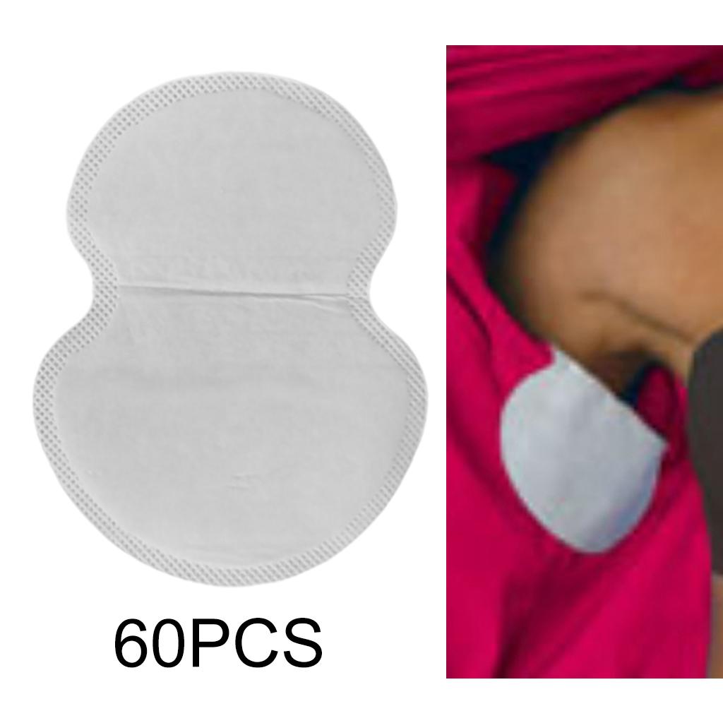 Summer Under Arm Sweat Pad Stickers Antiperspirant Guard Sheet Shield 60Pcs