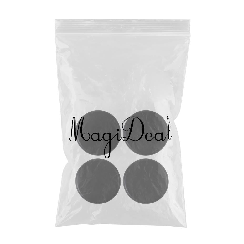 4 Pcs Professional Large Massage Stone Set Basalt Hot Rocks Stones Relaxing 6x6x1.5cm