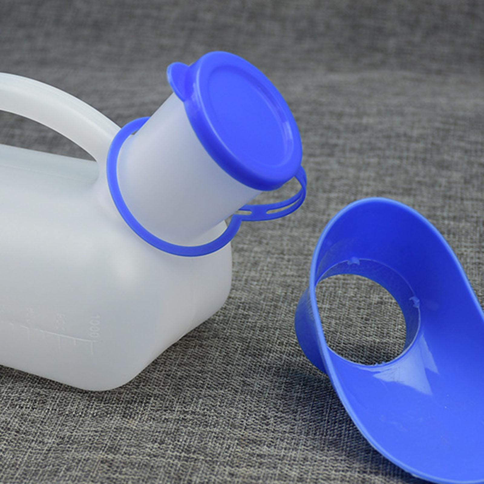 Portable Unisex Potty Urinal for Car Bedpans Pee Bottle Plastic Can for Car