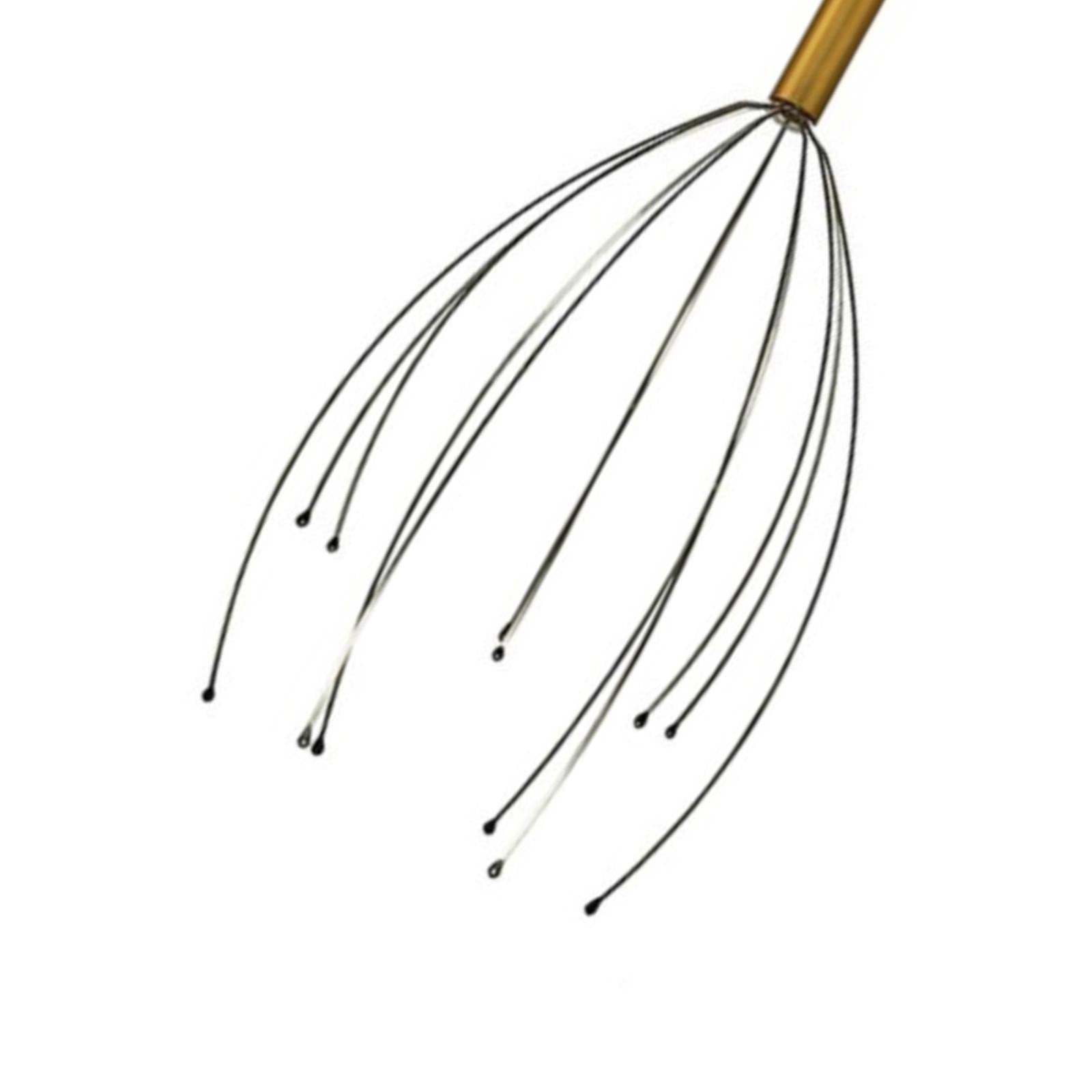Scalp Massagers Tool Handheld Head Massage Tingler golden