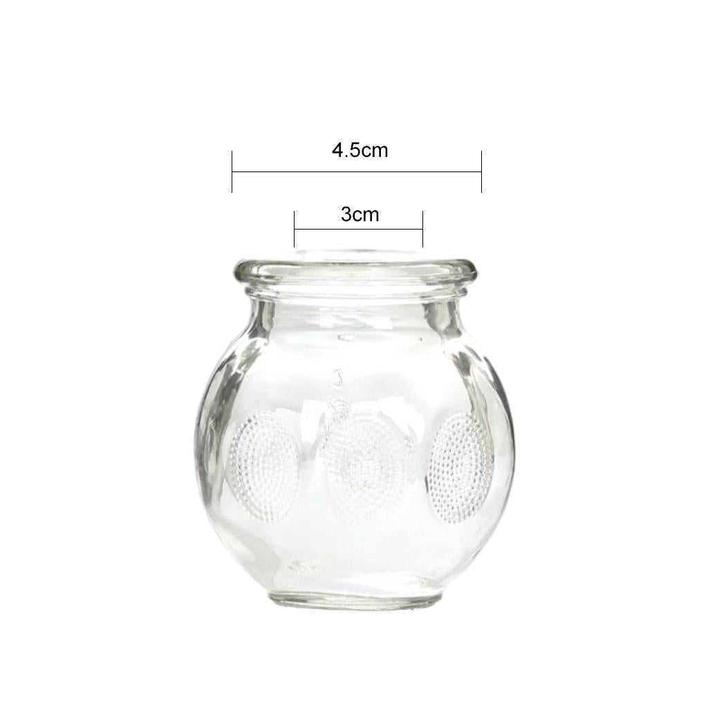 Professional 8pcs Glass Cupping Therapy Set Jars Glass Fire Cupping No.2