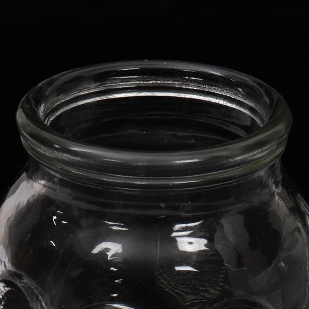 Professional 8pcs Glass Cupping Therapy Set Jars Glass Fire Cupping No.5