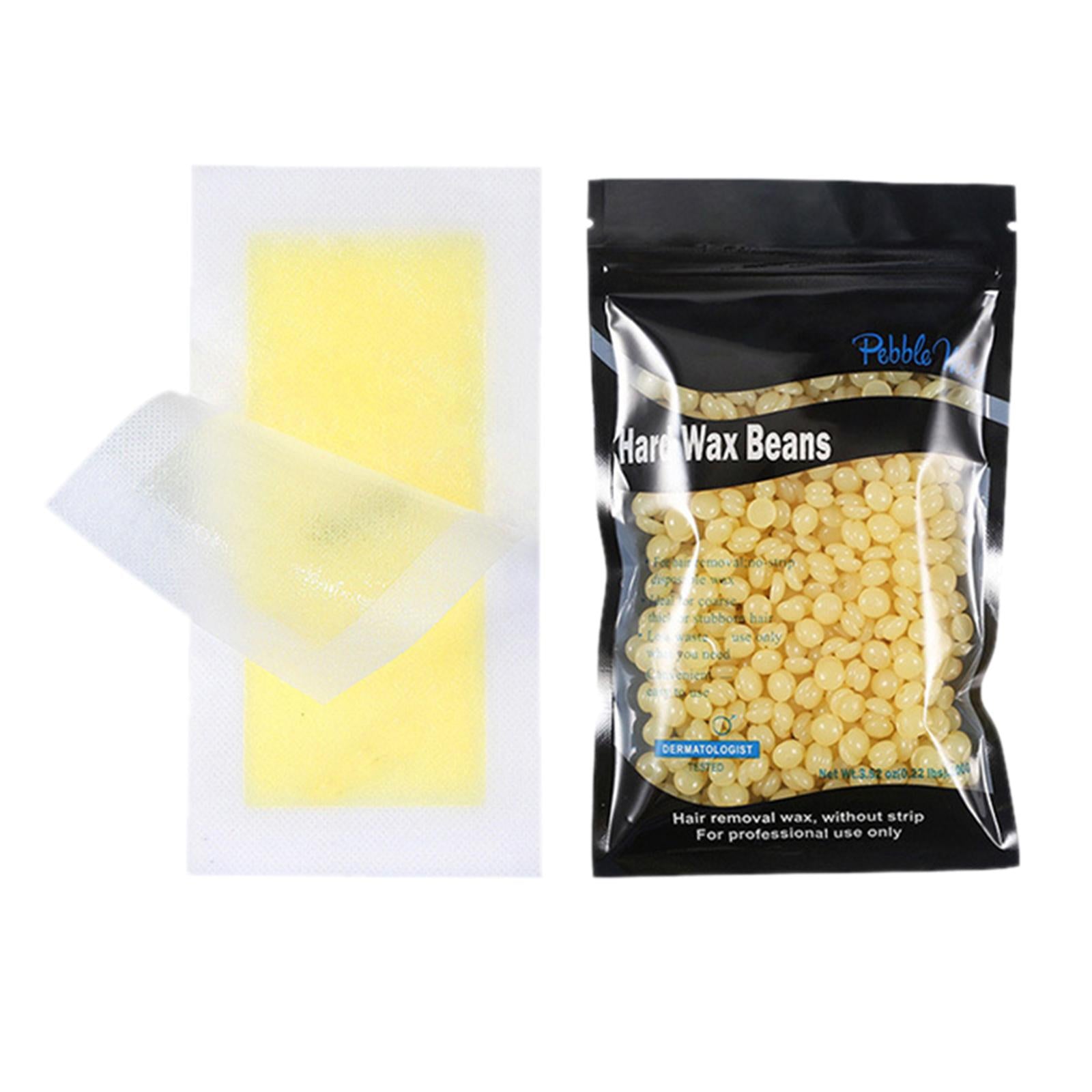 Hard Wax Beads 100g Hair Wax Wax Beans No Strip Hair Removal Kit Yellow