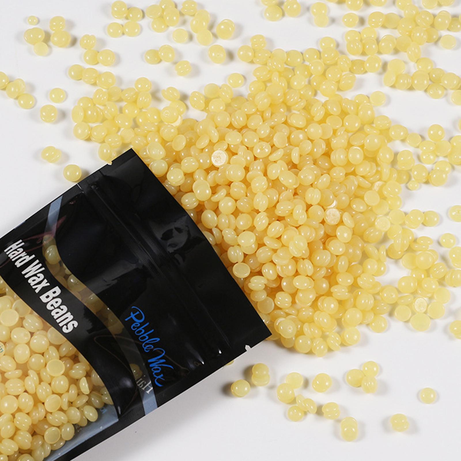 Hard Wax Beads 100g Hair Wax Wax Beans No Strip Hair Removal Kit Yellow