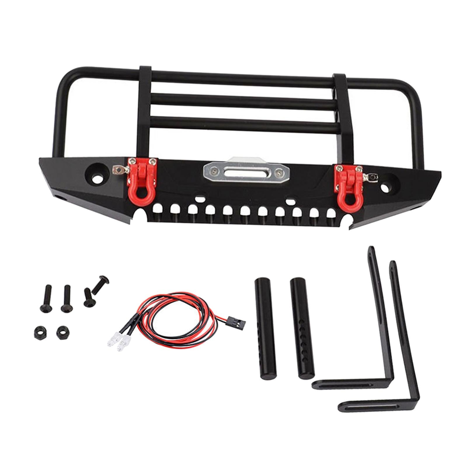 1:10 RC Crawler Metal Anticollision Front Bumper for Parts