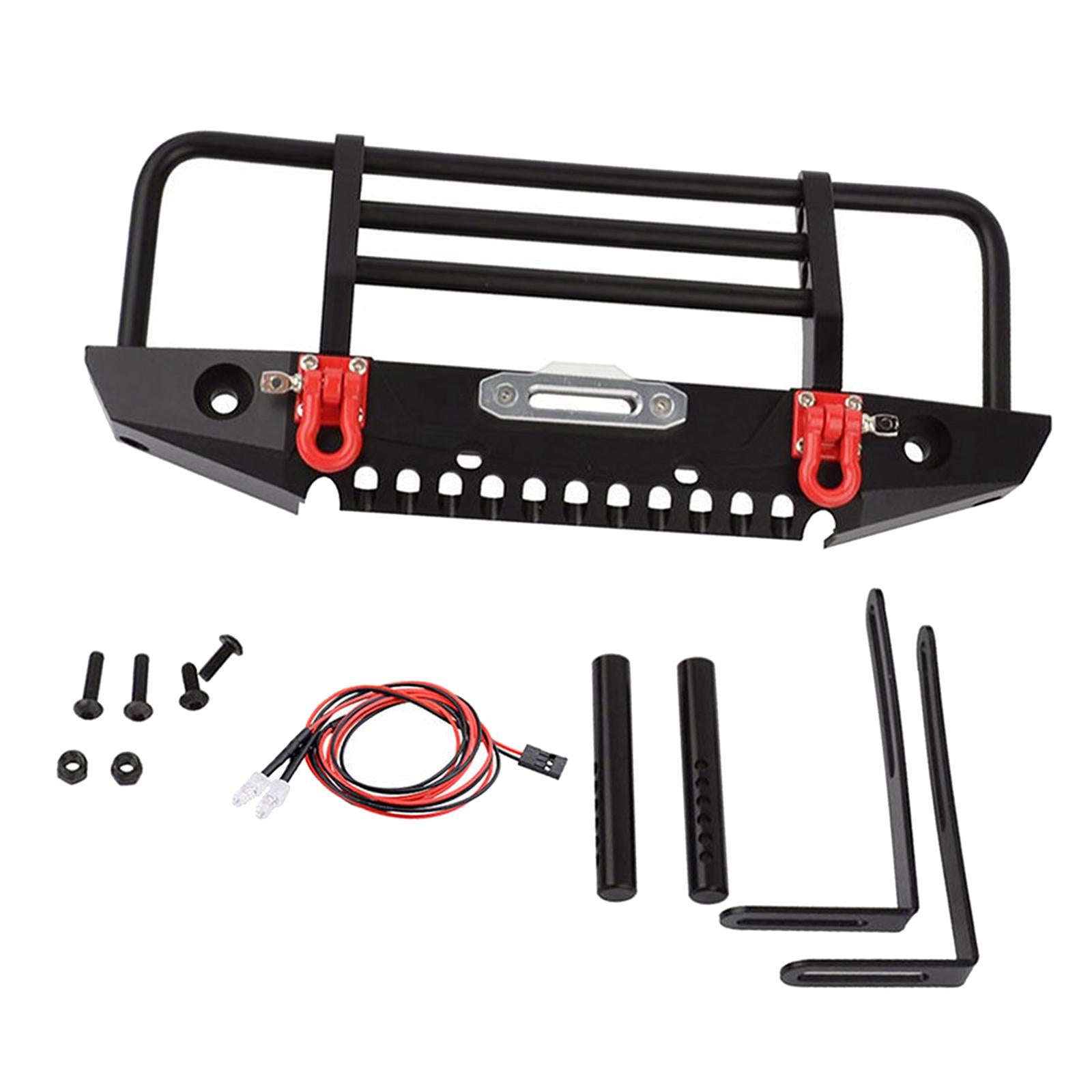 1:10 RC Crawler Metal Anticollision Front Bumper for Parts