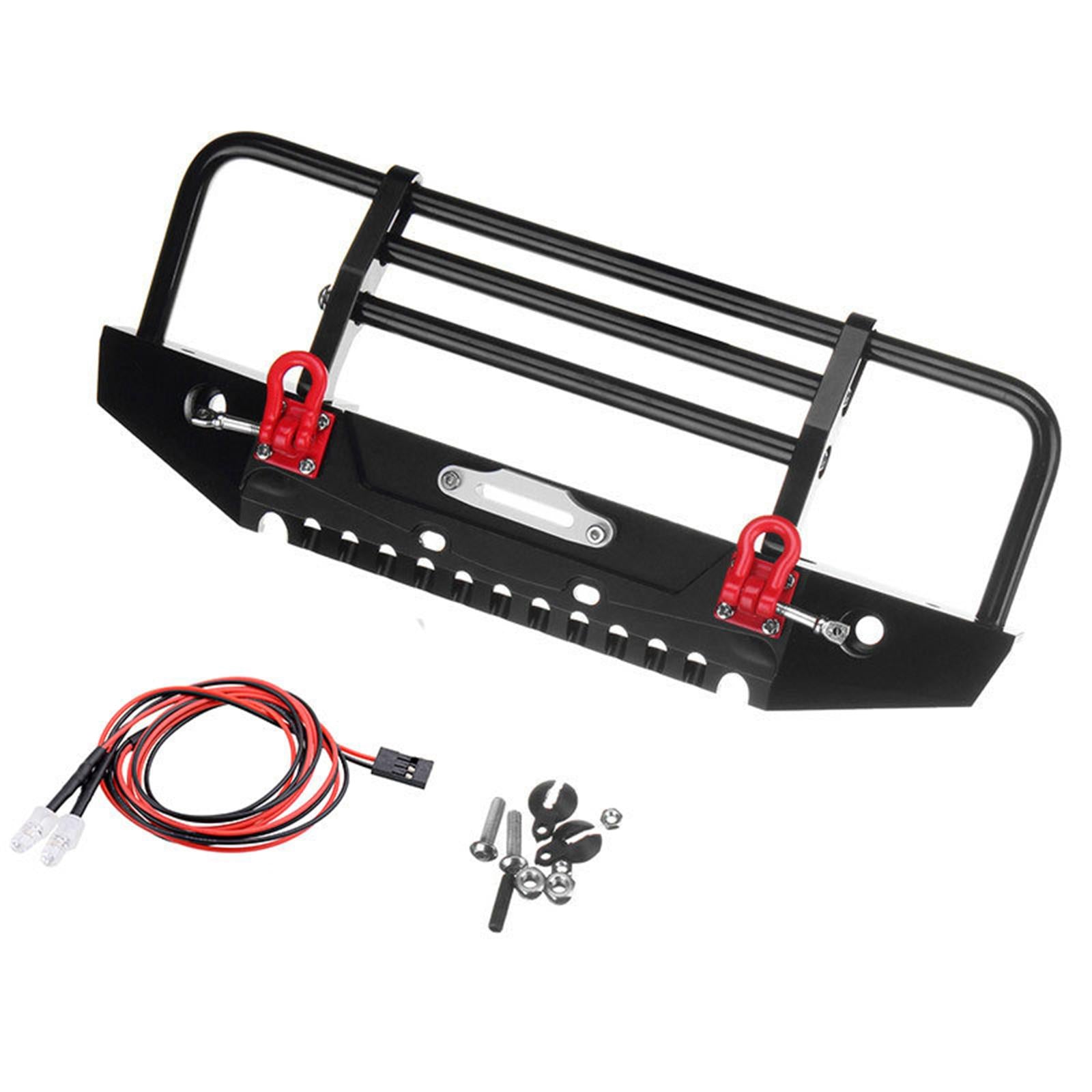 1:10 RC Crawler Metal Anticollision Front Bumper for Parts