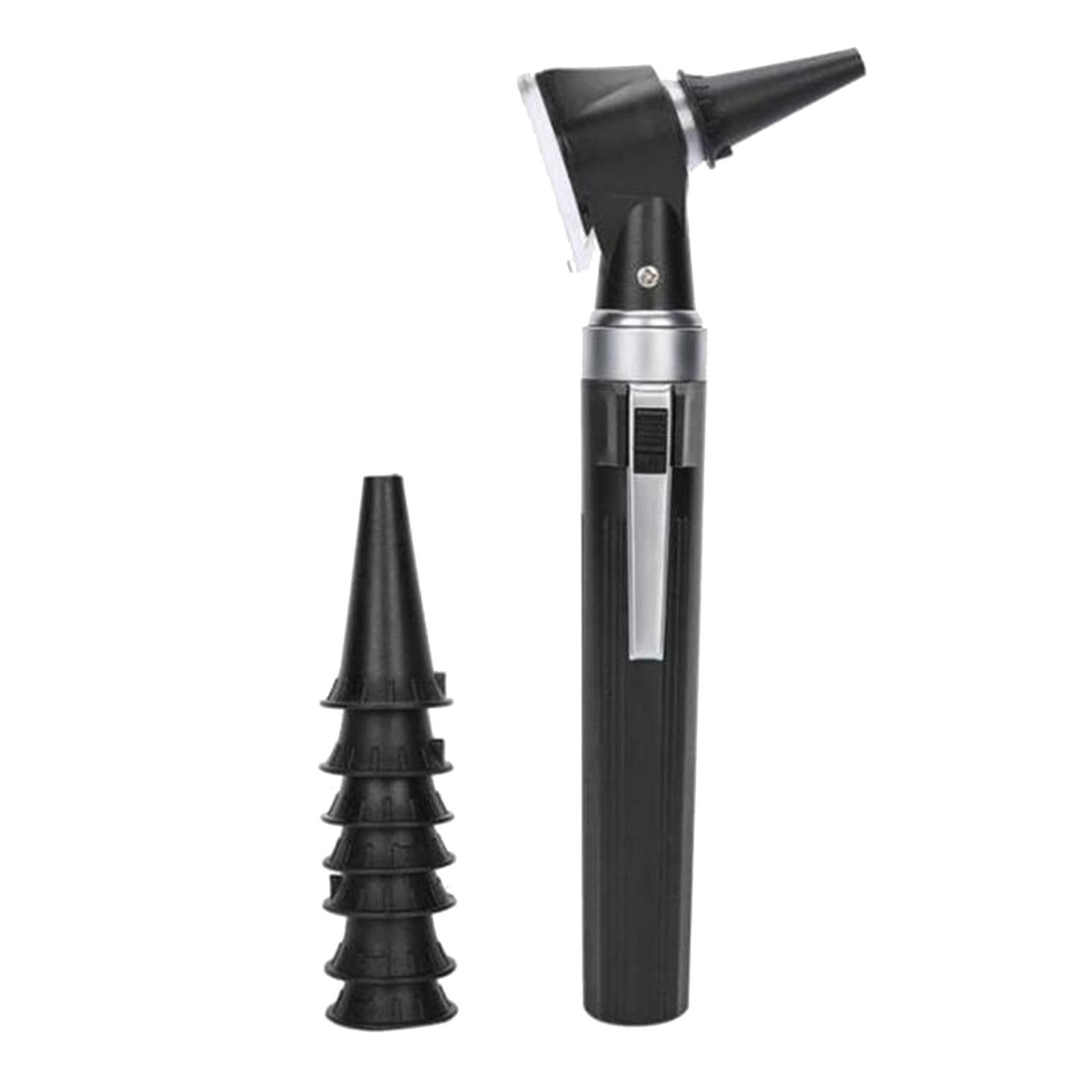 New Mini Diagnostic Ear Otoscope Instruments Ear Magnifier Set New Black