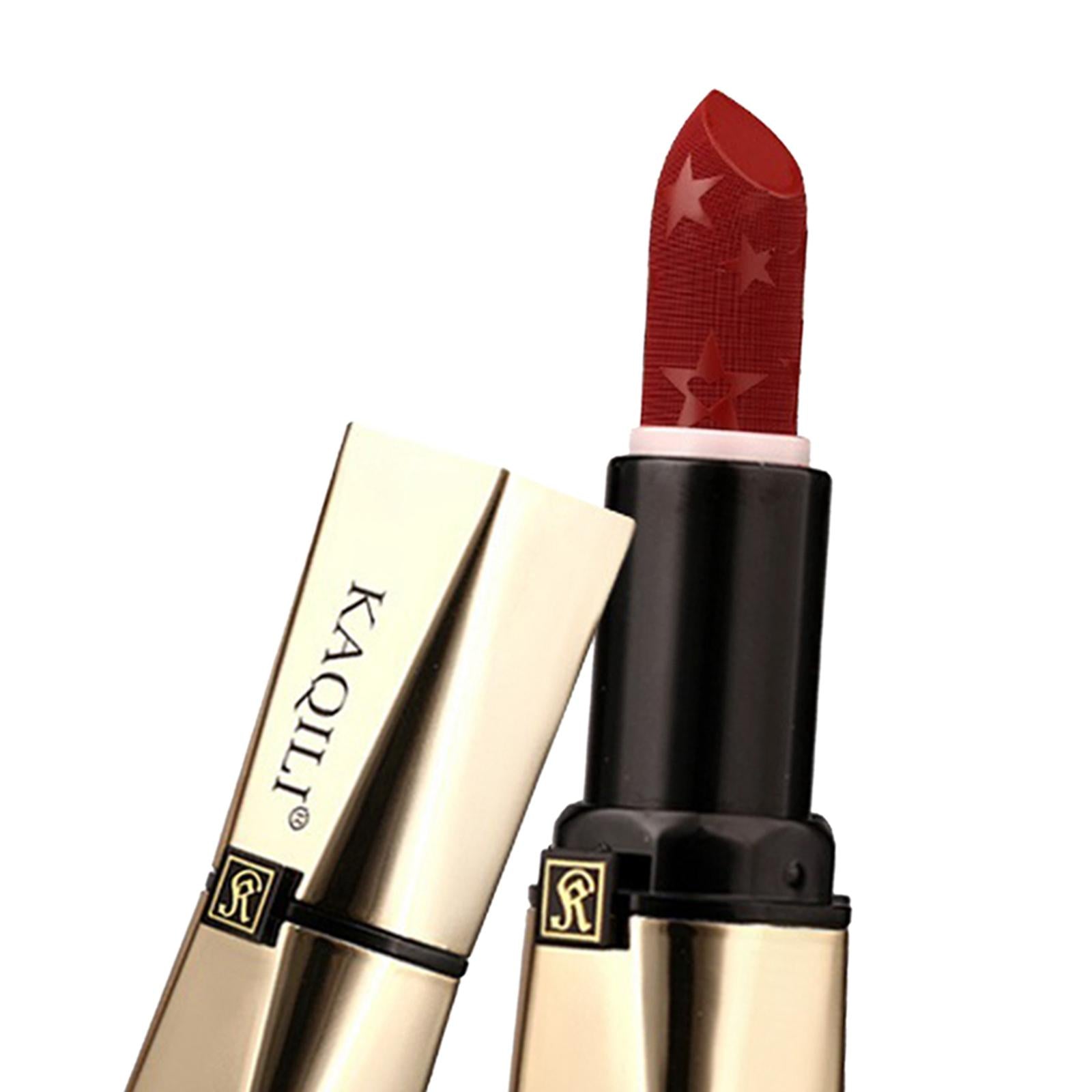 Red Sensational Lipstick Creamy Lip Makeup Matte Finish 3.8g for Women 801