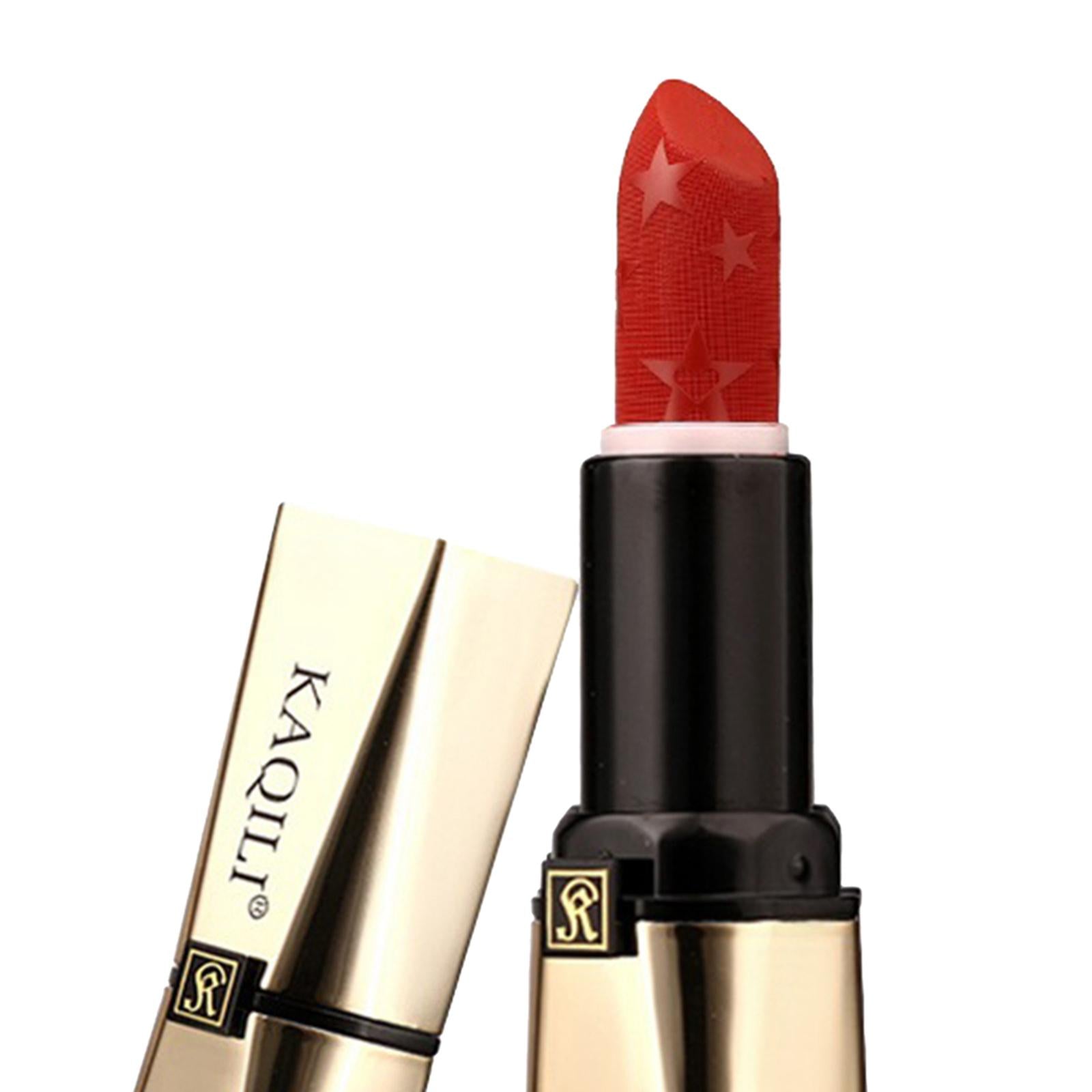 Red Sensational Lipstick Creamy Lip Makeup Matte Finish 3.8g for Women 802