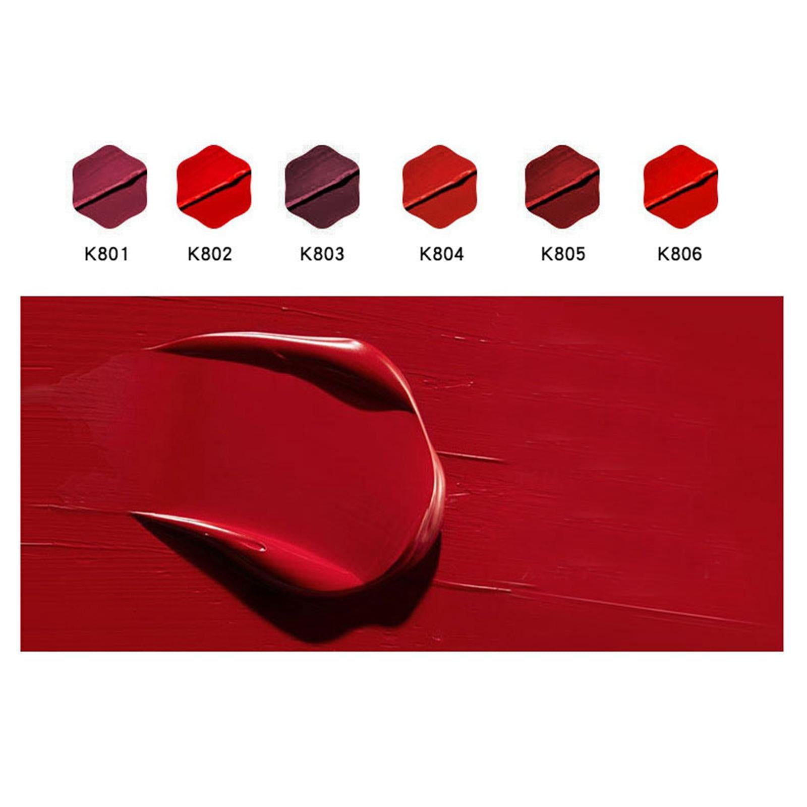 Red Sensational Lipstick Creamy Lip Makeup Matte Finish 3.8g for Women 803