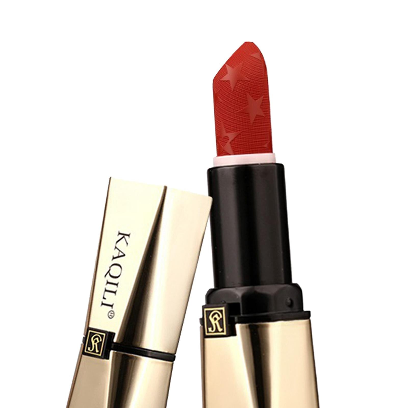 Red Sensational Lipstick Creamy Lip Makeup Matte Finish 3.8g for Women 804