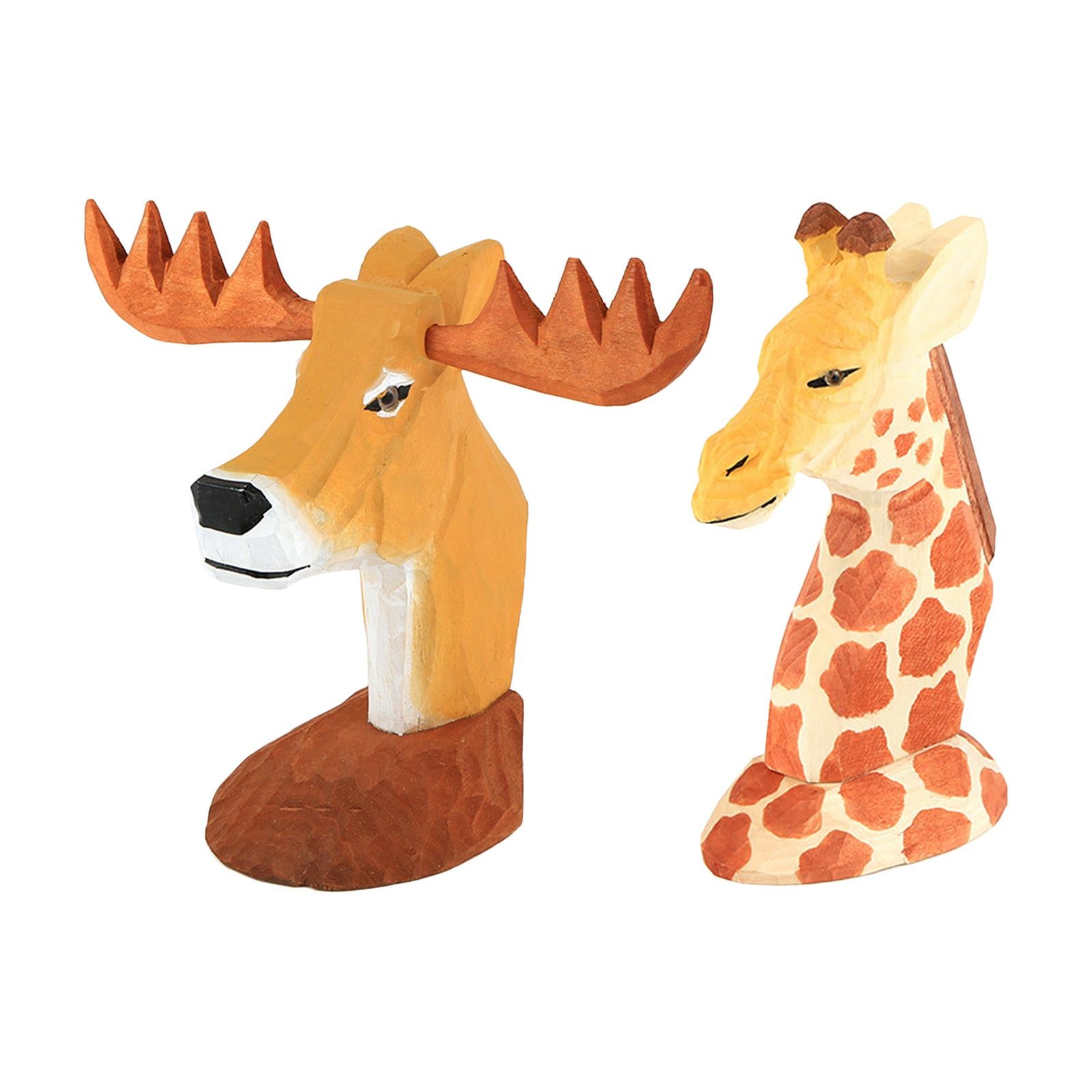Wooden Handmade Spectacle Eyeglass Holder Animal Display Rack Giraffe