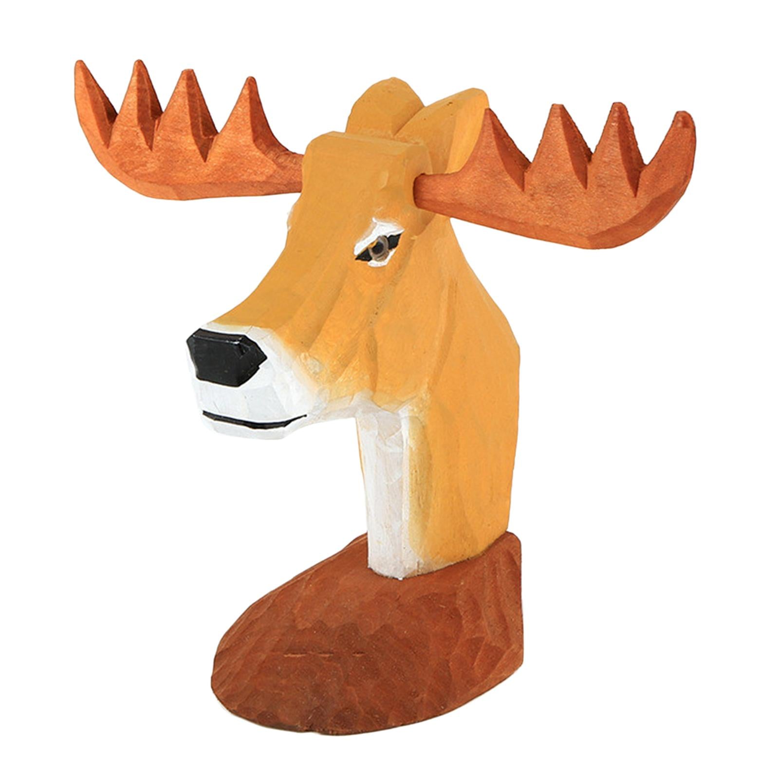 Wooden Handmade Spectacle Eyeglass Holder Animal Display Rack Deer