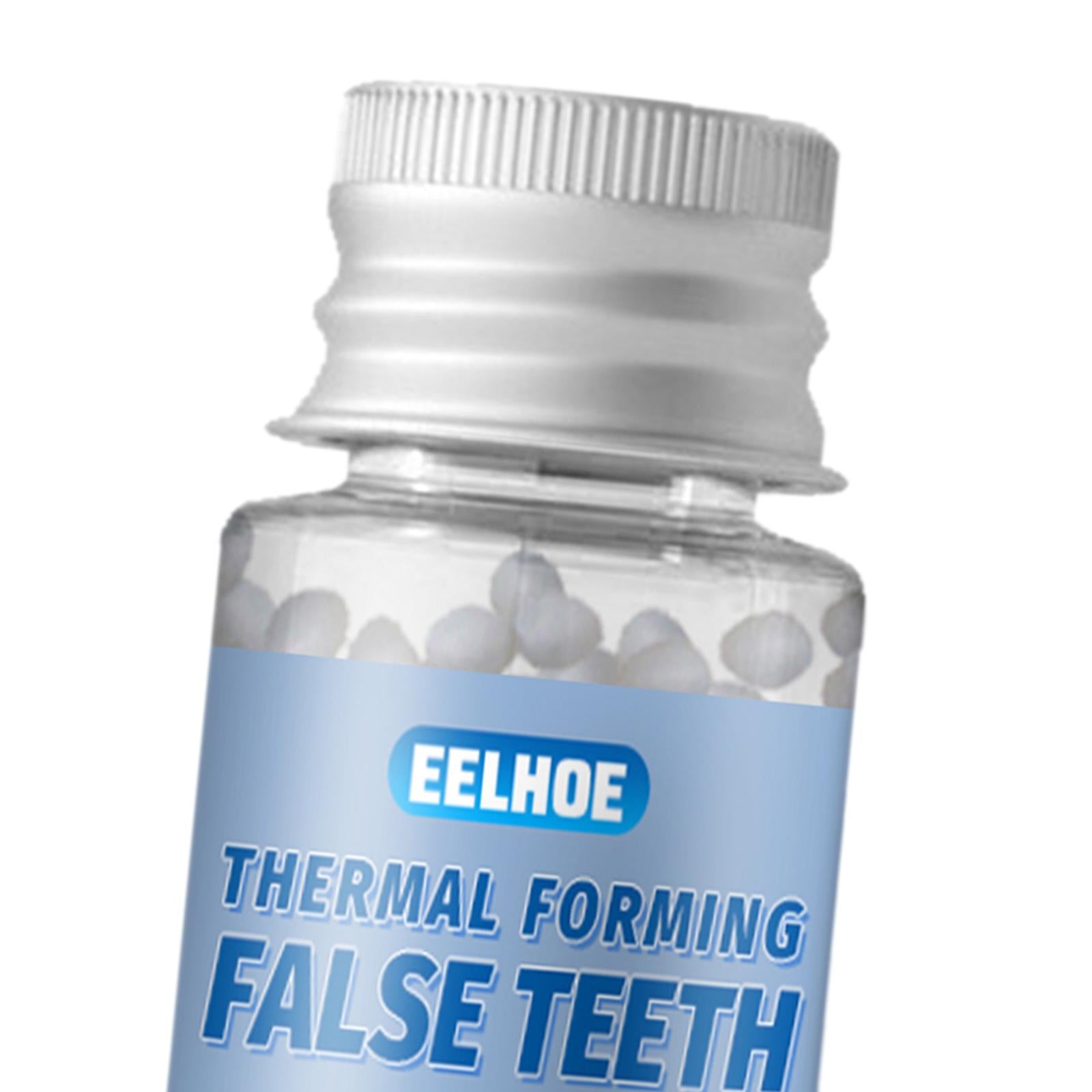 1 Bottle Thermal Fitting Beads Temporary Teeth Repair Thermal Beads 10ml