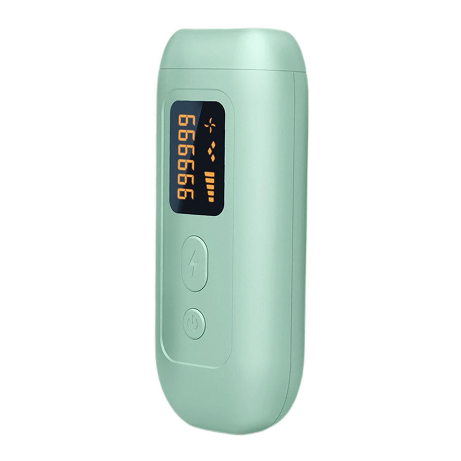 Laser Permanent Hair Removal Machine 990000 Flashes Epilator US Plug Green
