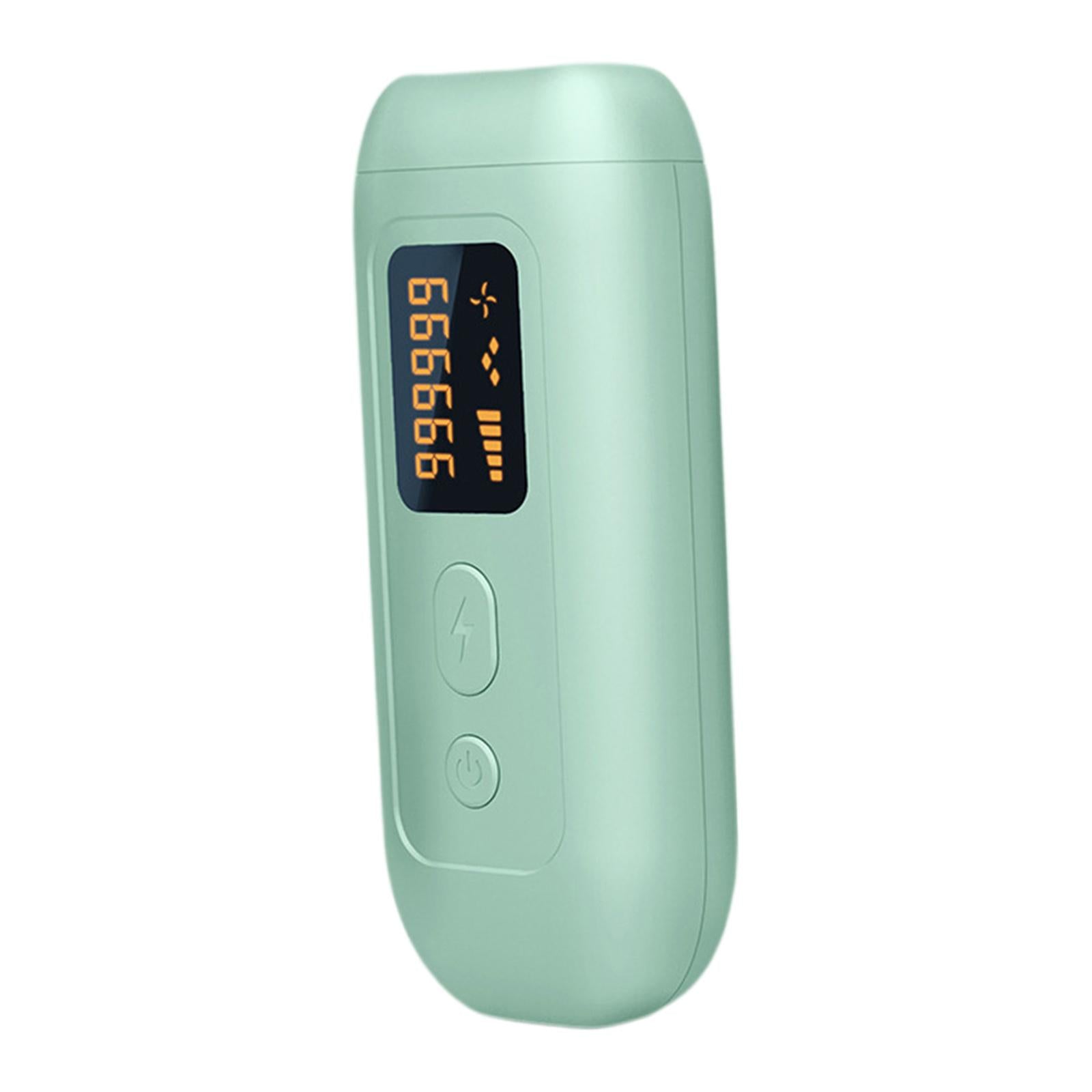 Laser Permanent Hair Removal Machine 990000 Flashes Epilator US Plug Green