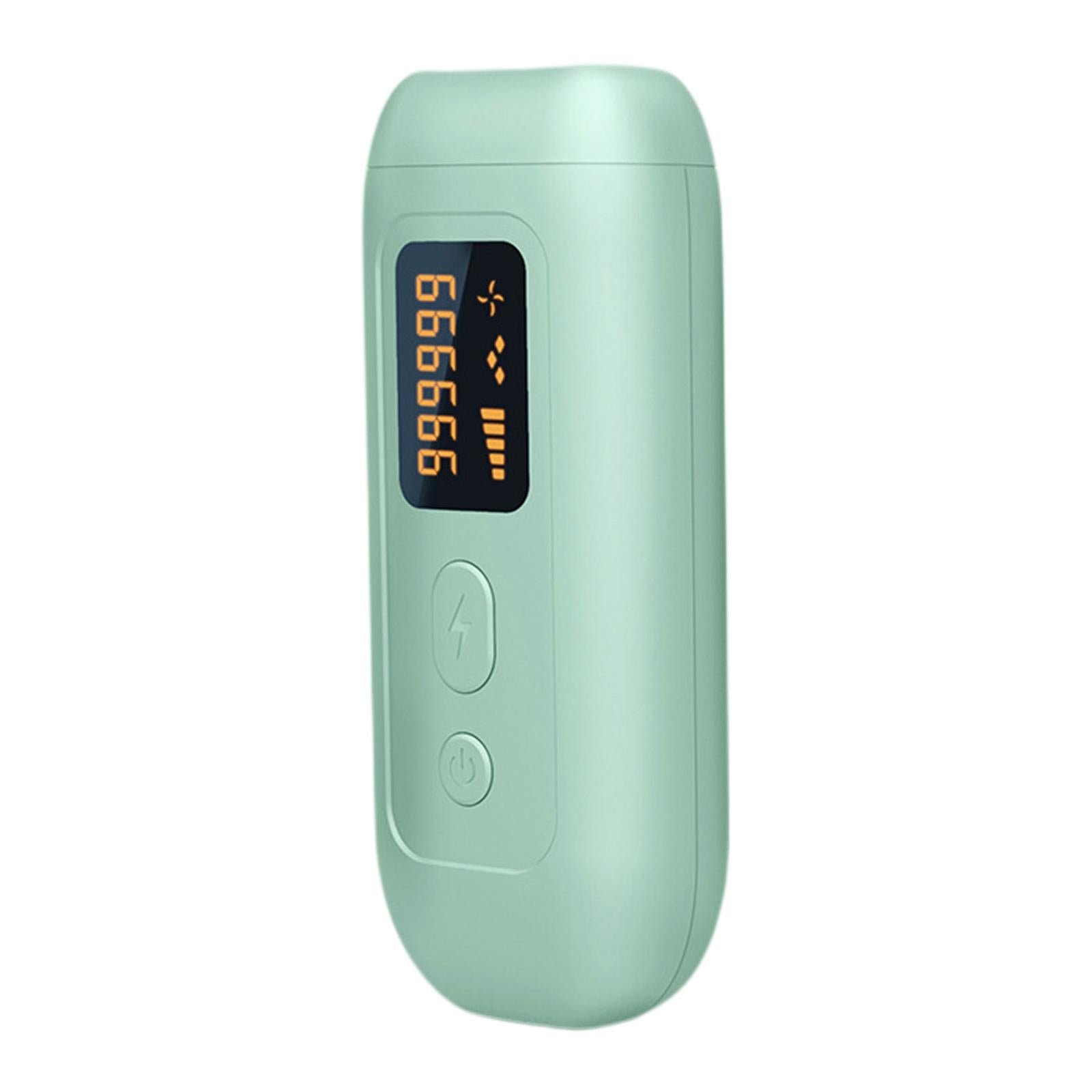 Laser Permanent Hair Removal Machine 990000 Flashes Epilator US Plug Green