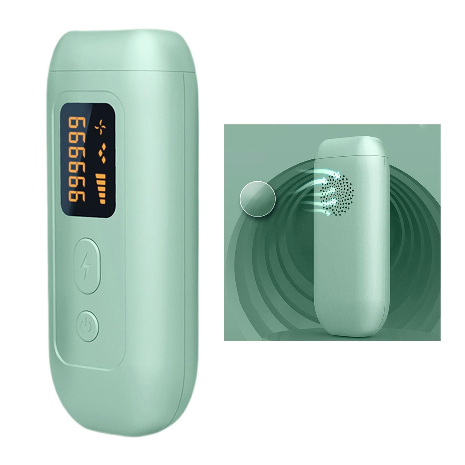 Laser Permanent Hair Removal Machine 990000 Flashes Epilator US Plug Green
