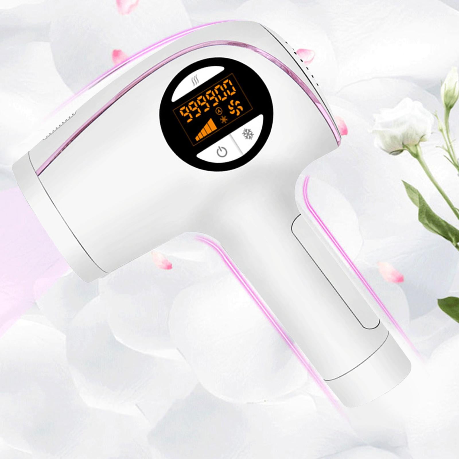 Hair Removal 2 Modes for Whole Body Face Bikini Home Use US white rose gold