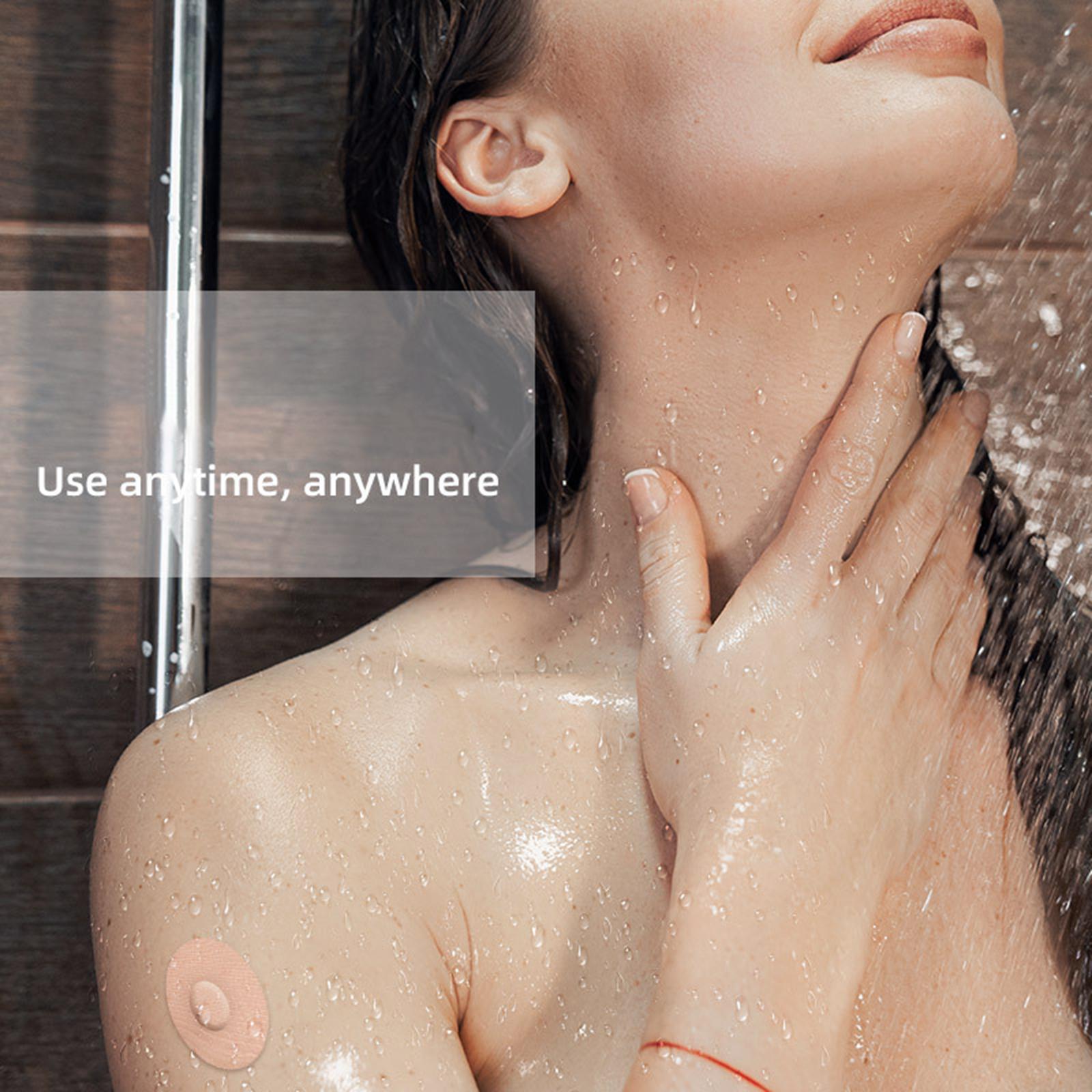 Sensor Covers Waterproof Adhesive Patches Without Hole for Shower Swimming