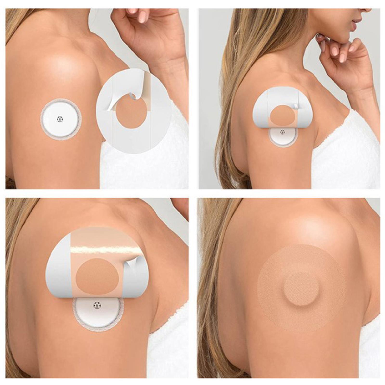 Sensor Covers Waterproof Adhesive Patches Without Hole for Shower Swimming